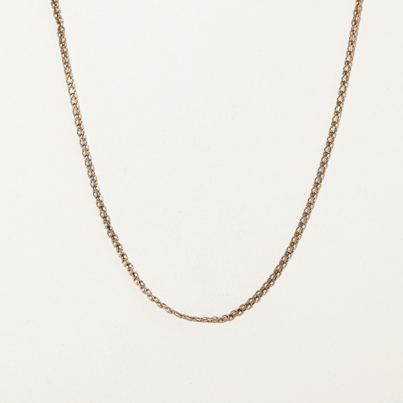 14k Yellow Gold Bismarck Chain | 22"