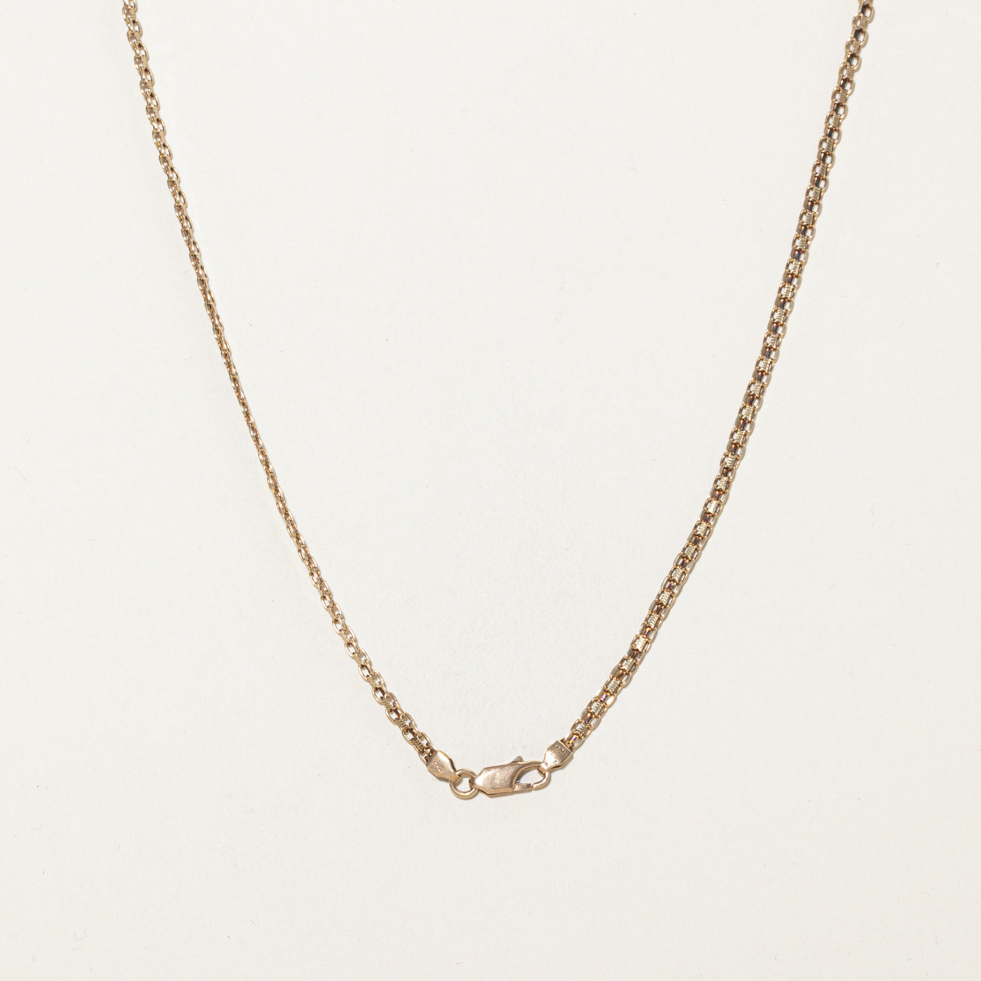 14k Yellow Gold Bismarck Chain | 22"