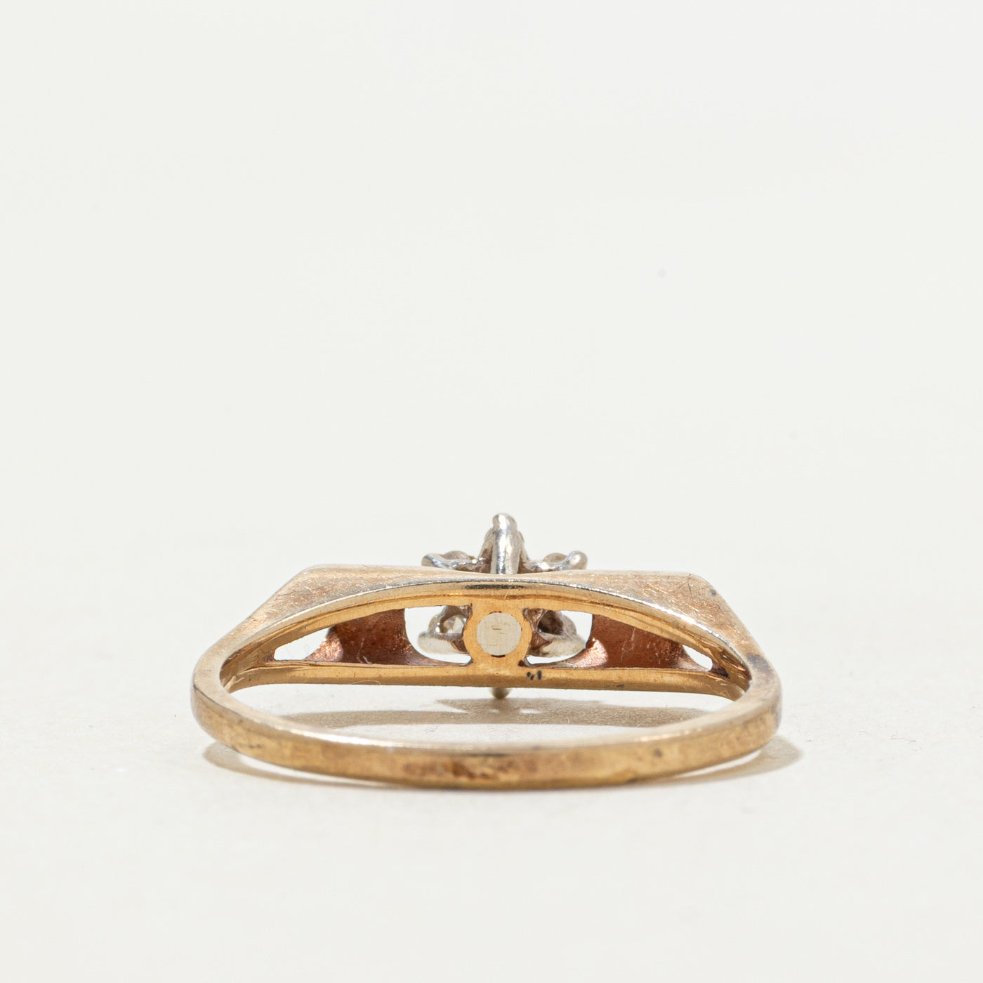 10k Diamond Petal Cluster Ring | SZ 4.75