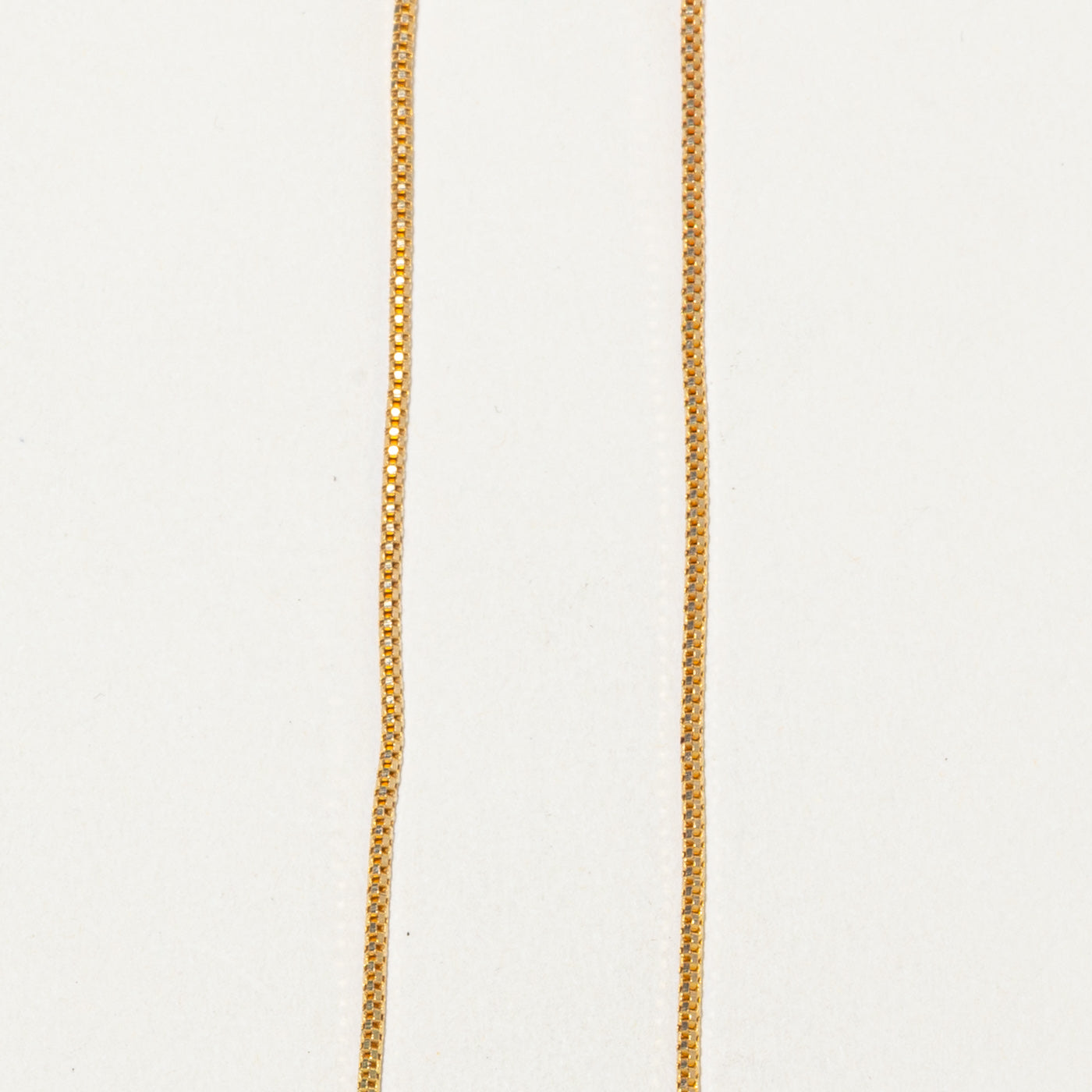 Chaîne maille forçat en or jaune 18 carats | 61 cm