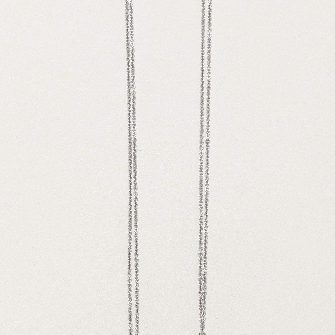 14k Black & White Diamond Geometric Pendant Necklace | 1.46ctw | 16"