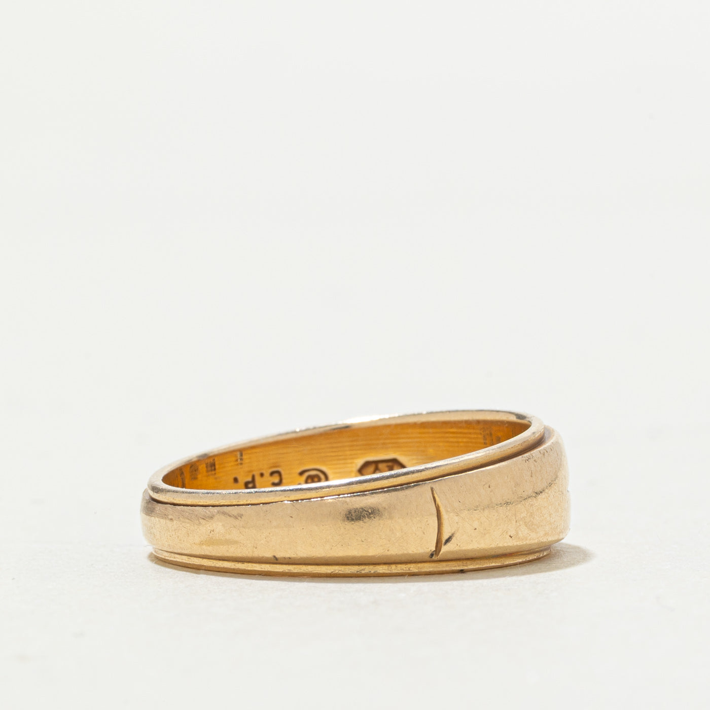 Vintage Canadian 14k Star Set Diamond Band | SZ 6.75