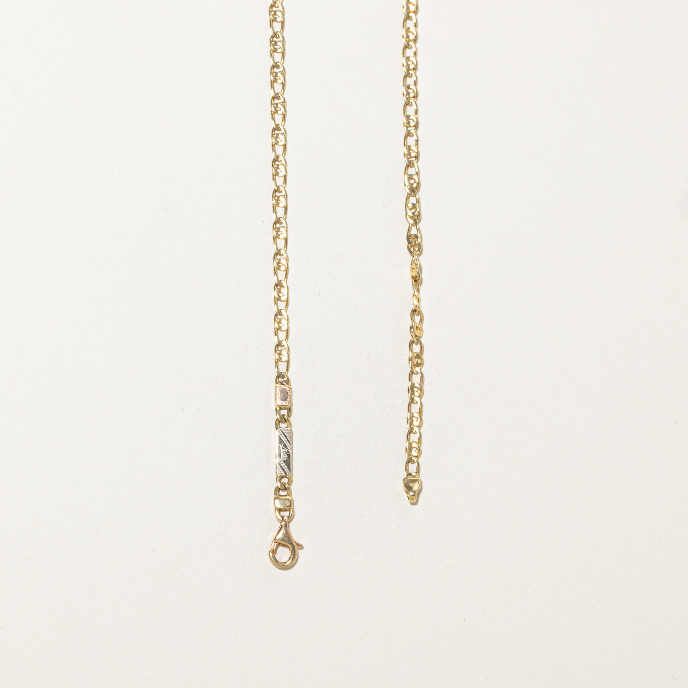 Italian 18k Yellow Gold Figarucci Chain | 22"