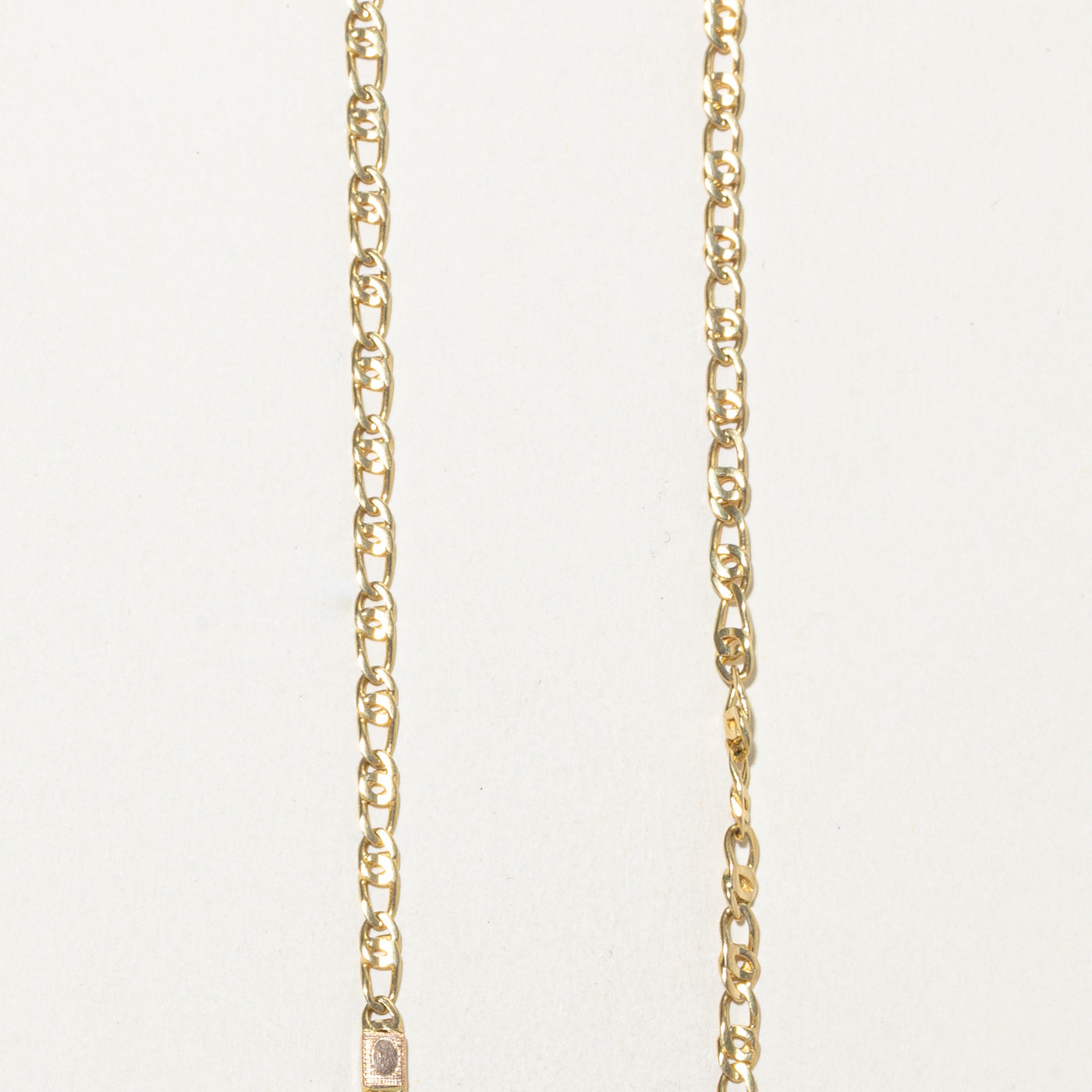 Italian 18k Yellow Gold Figarucci Chain | 22"