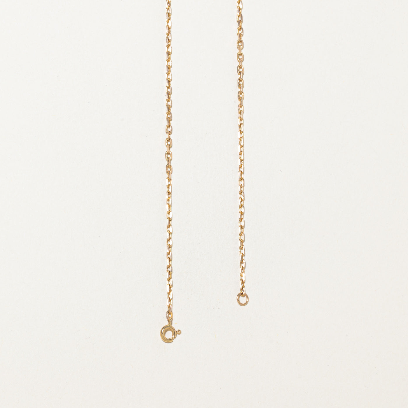 Collier à maillons en or jaune 18 carats | 63,5 cm