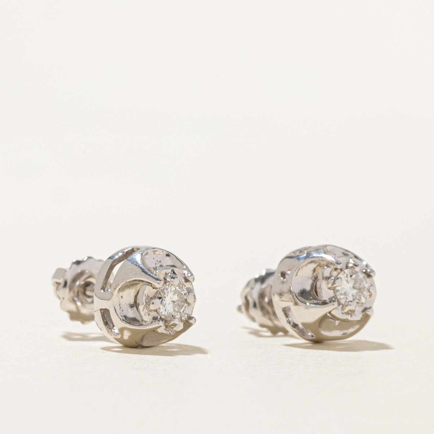 ***Boucles d'oreilles en or 14 carats 4293-49