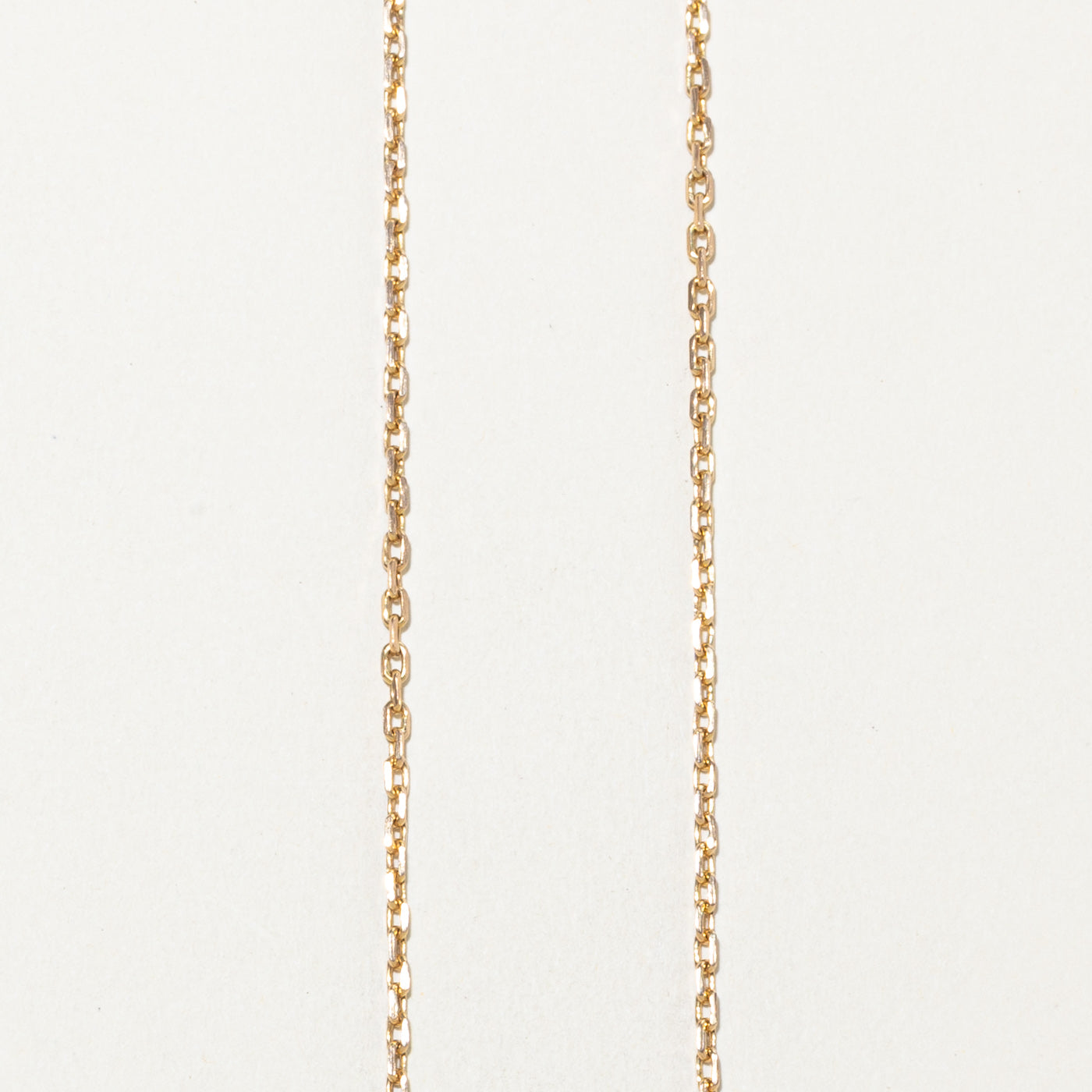 Collier à maillons en or jaune 18 carats | 63,5 cm