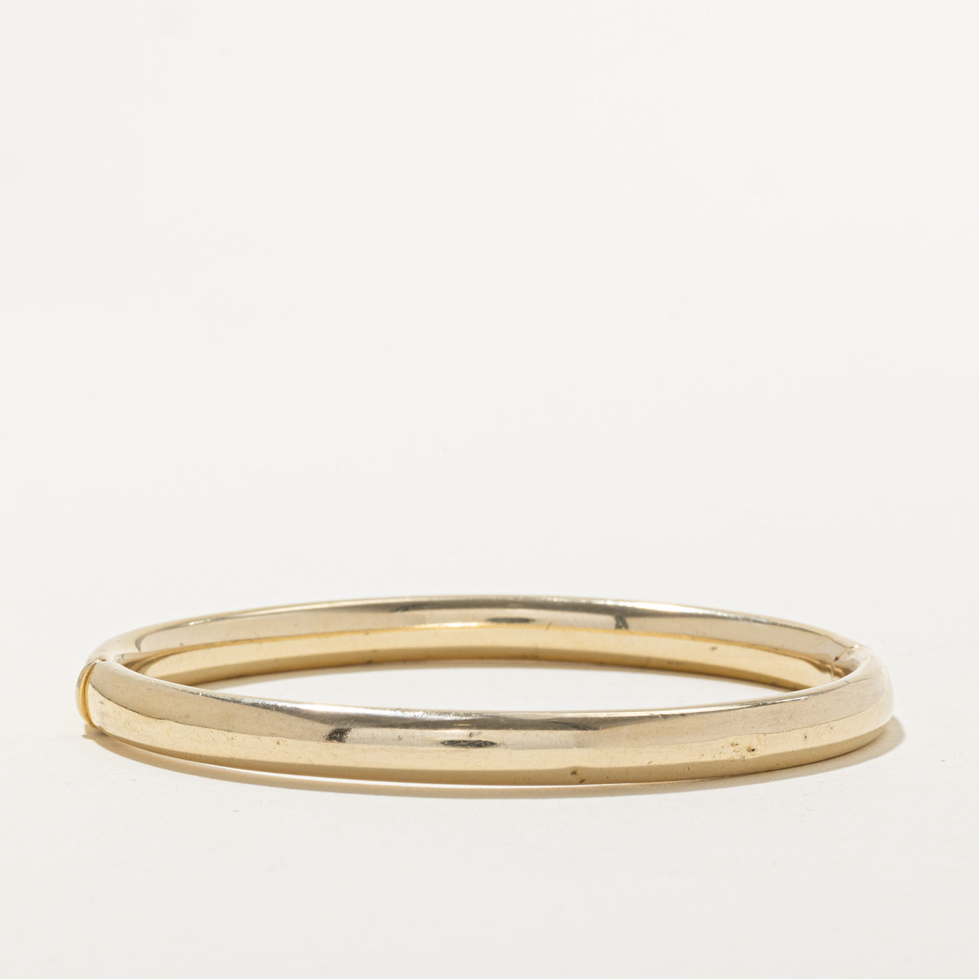'Birks' 14k Yellow Gold Bangle Bracelet | 7"
