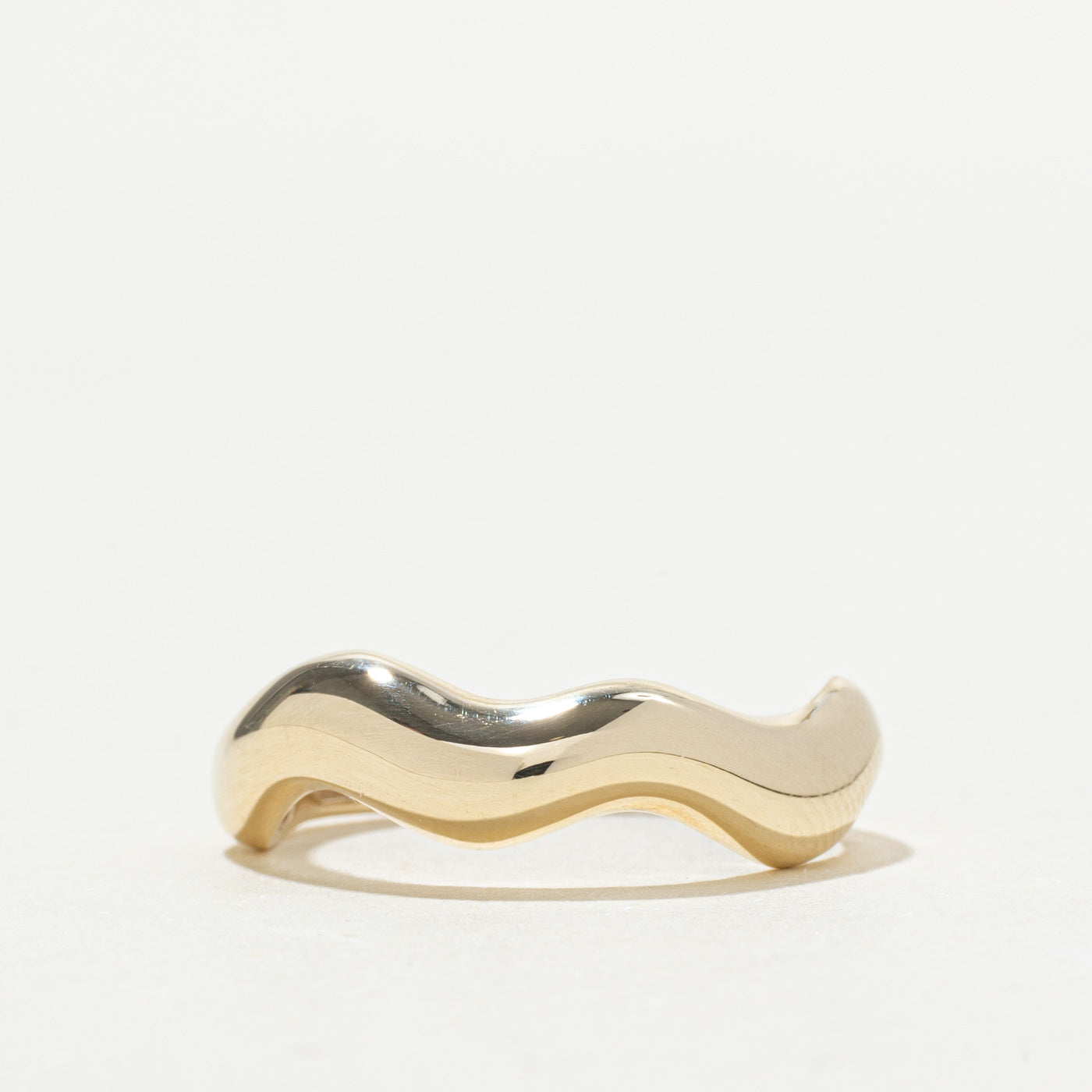 '100 Ways' 10k Yellow Gold Wavy Ring | Sizes Available