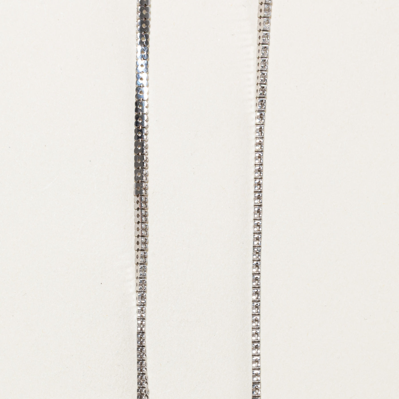 18k Diamond Waterfall Necklace | 3.03ctw | 16.5"