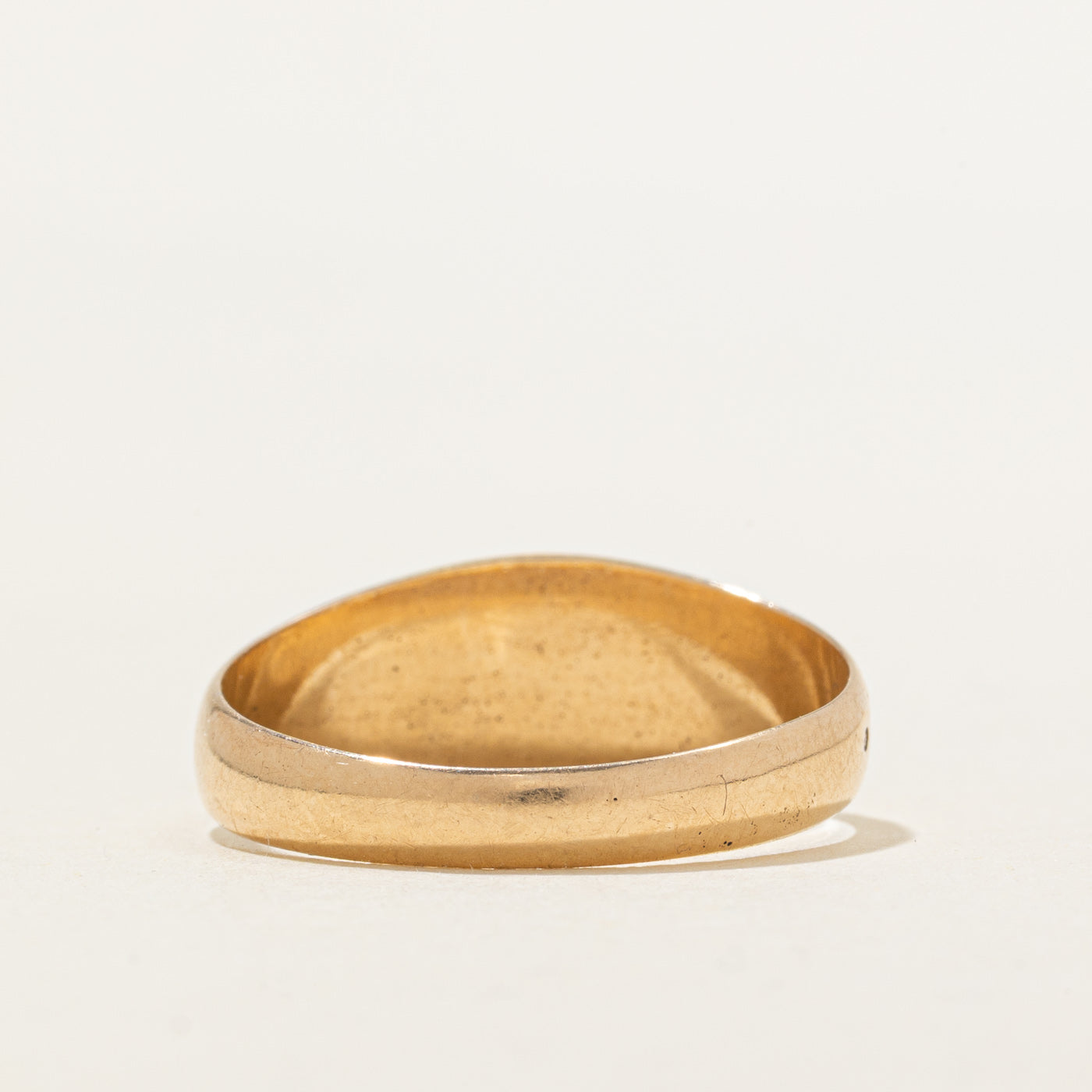 Antique Dutch 14k Rose Cut Diamond Ring | SZ 9.25