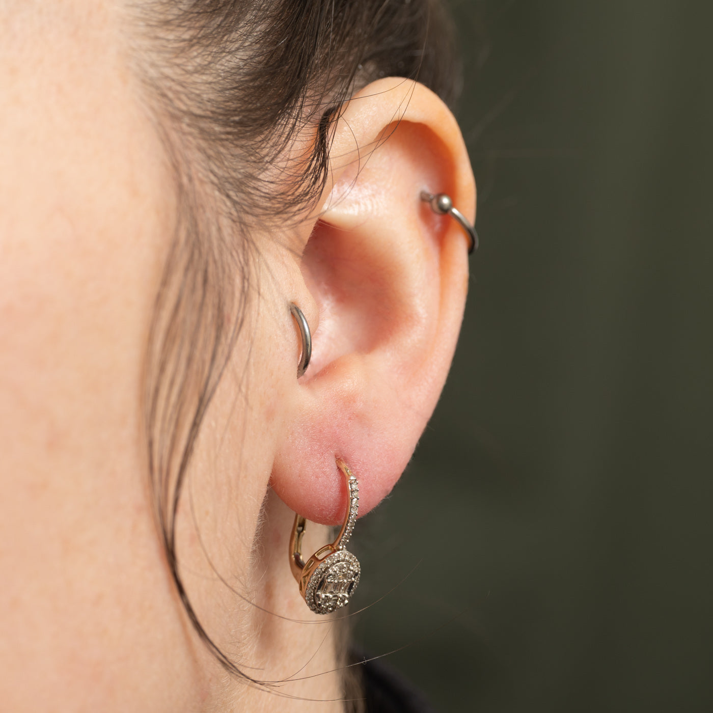 Boucles d'oreilles en or 10 carats 4293-20