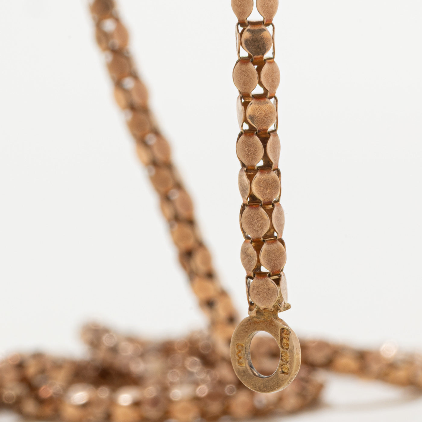 1979 London 9K Rose Gold Popcorn Chain Necklace | 2.83mm | 23.5"