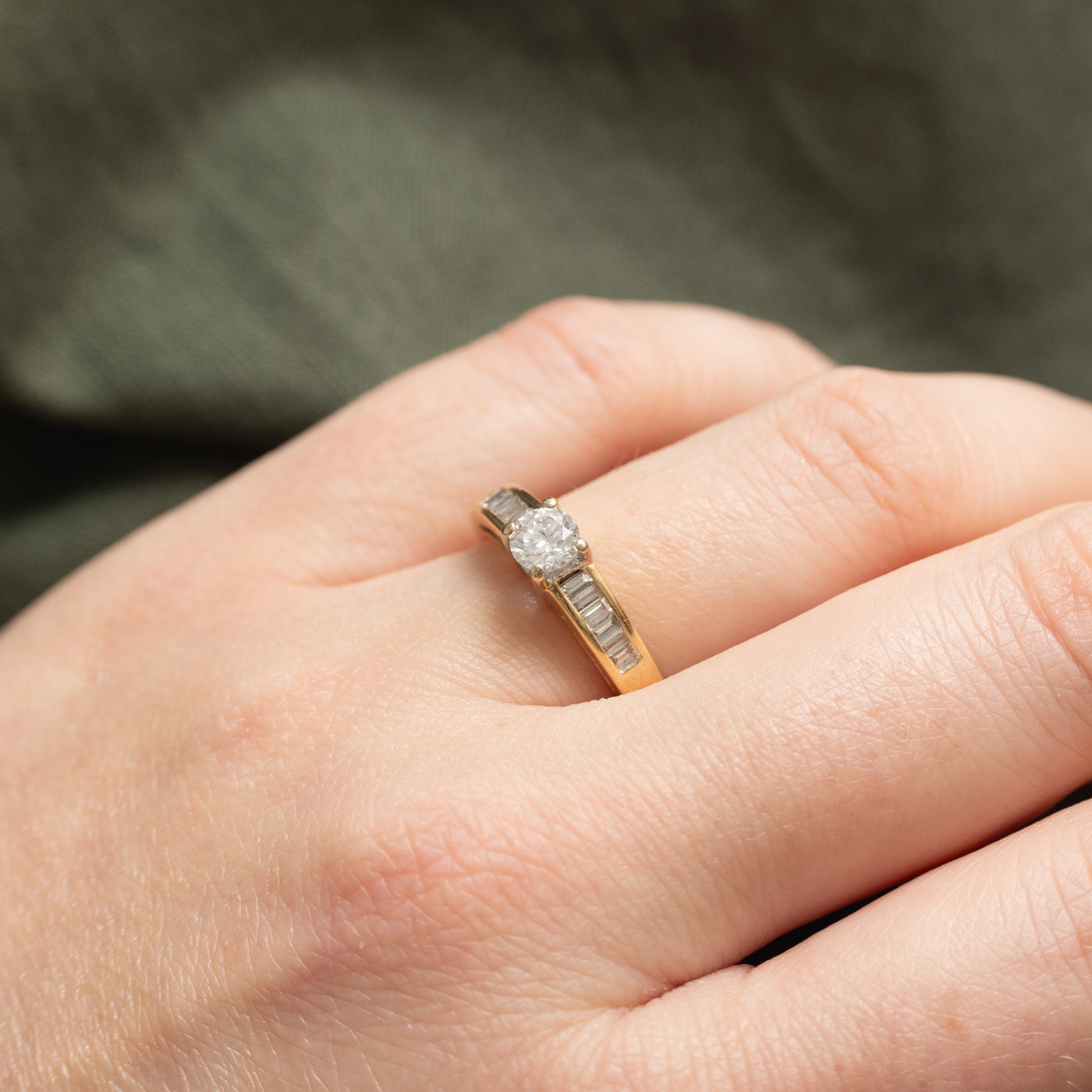 14K Diamond Accented Ring | 0.28ctw | SZ 6.75