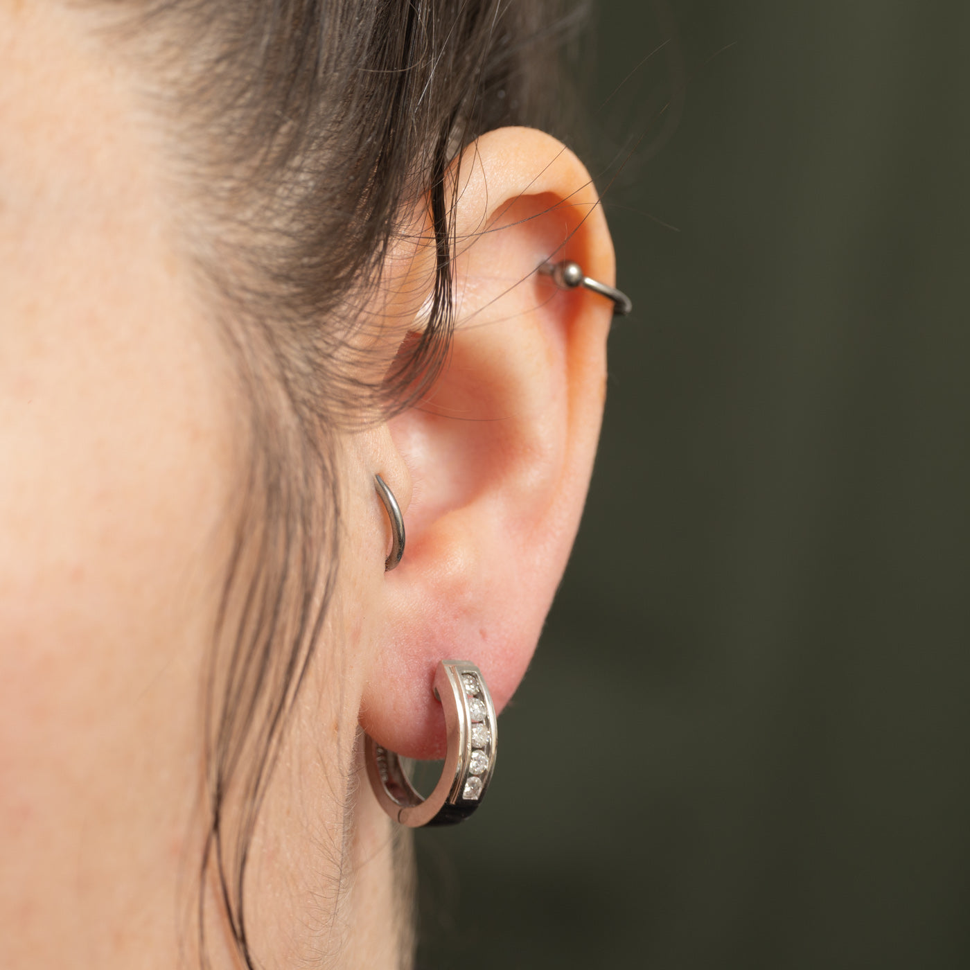 ***Boucles d'oreilles en or 14 carats 4293-34