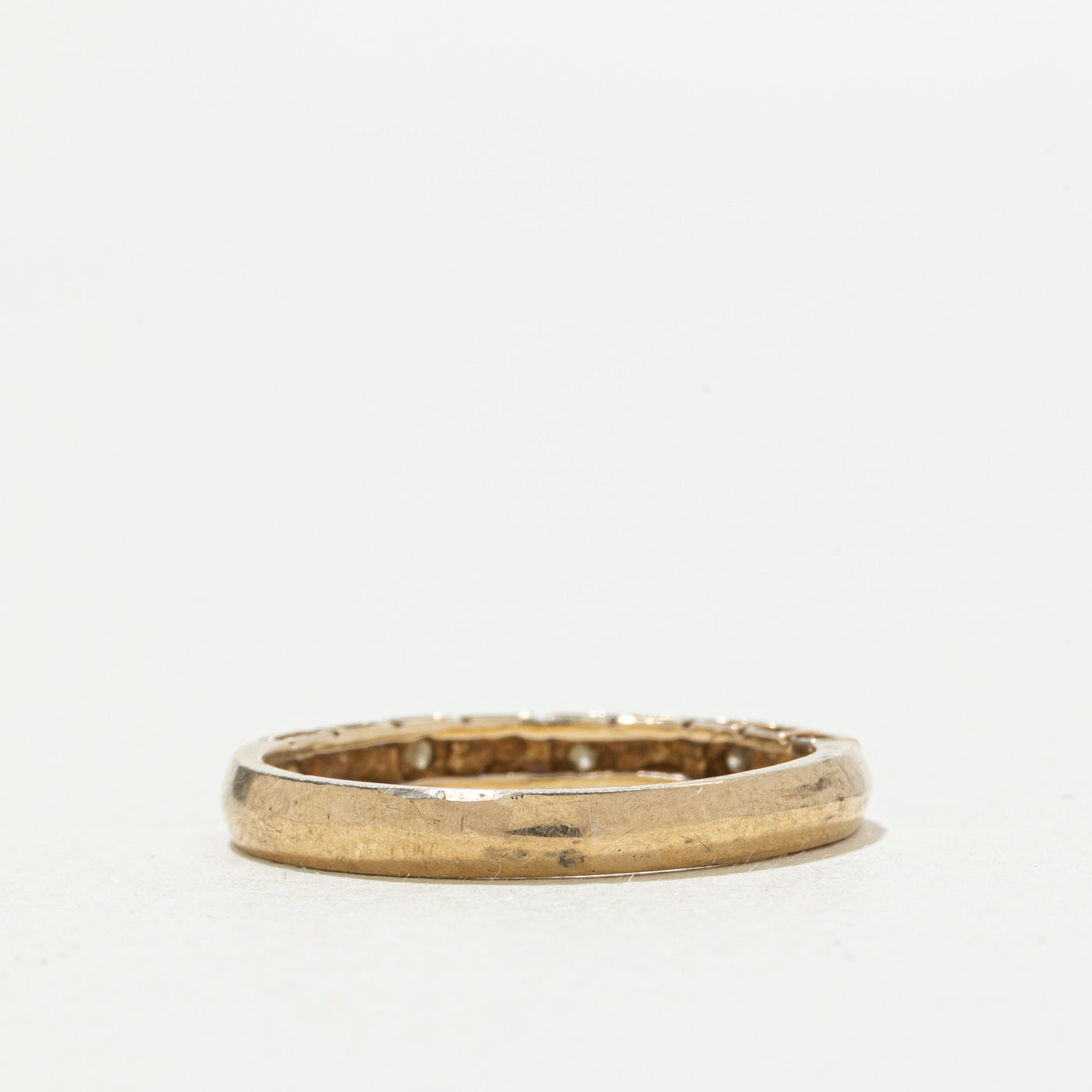 10k Diamond Textured Band | SZ 5.75