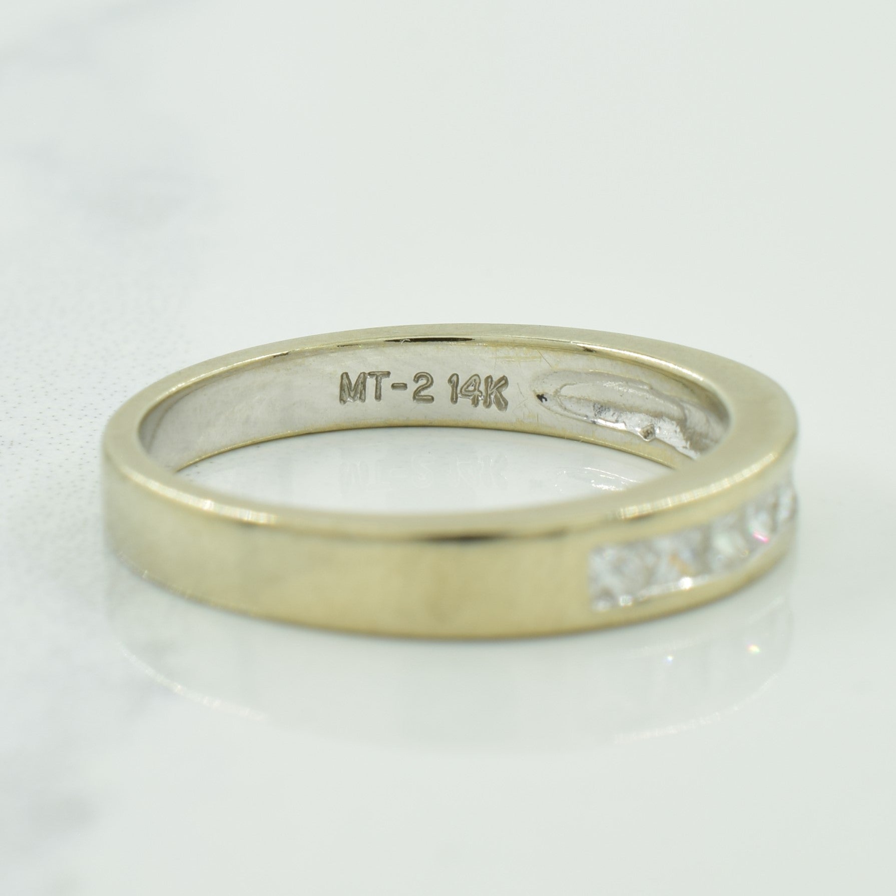 Channel Set Diamond Ring | 0.25ctw | SZ 6 |