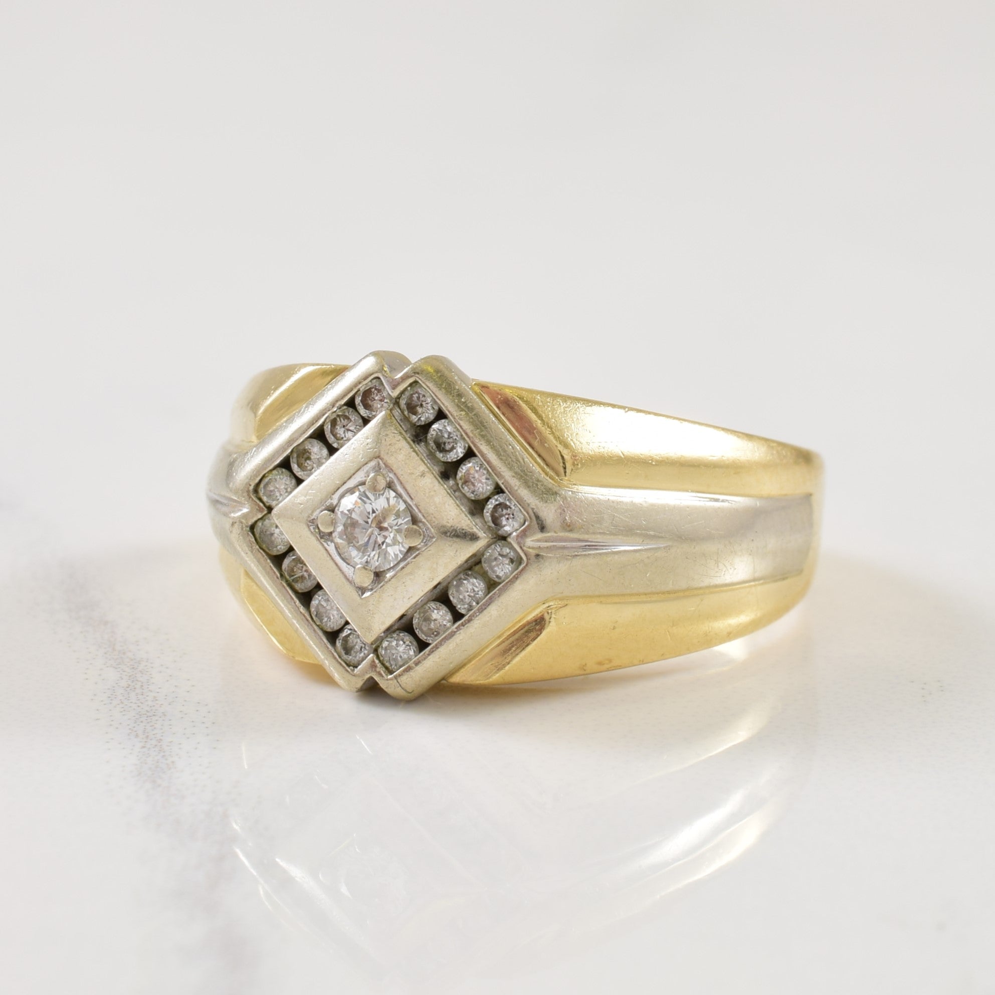 Diamond Halo Ring | 0.25ctw | SZ 8.5 |