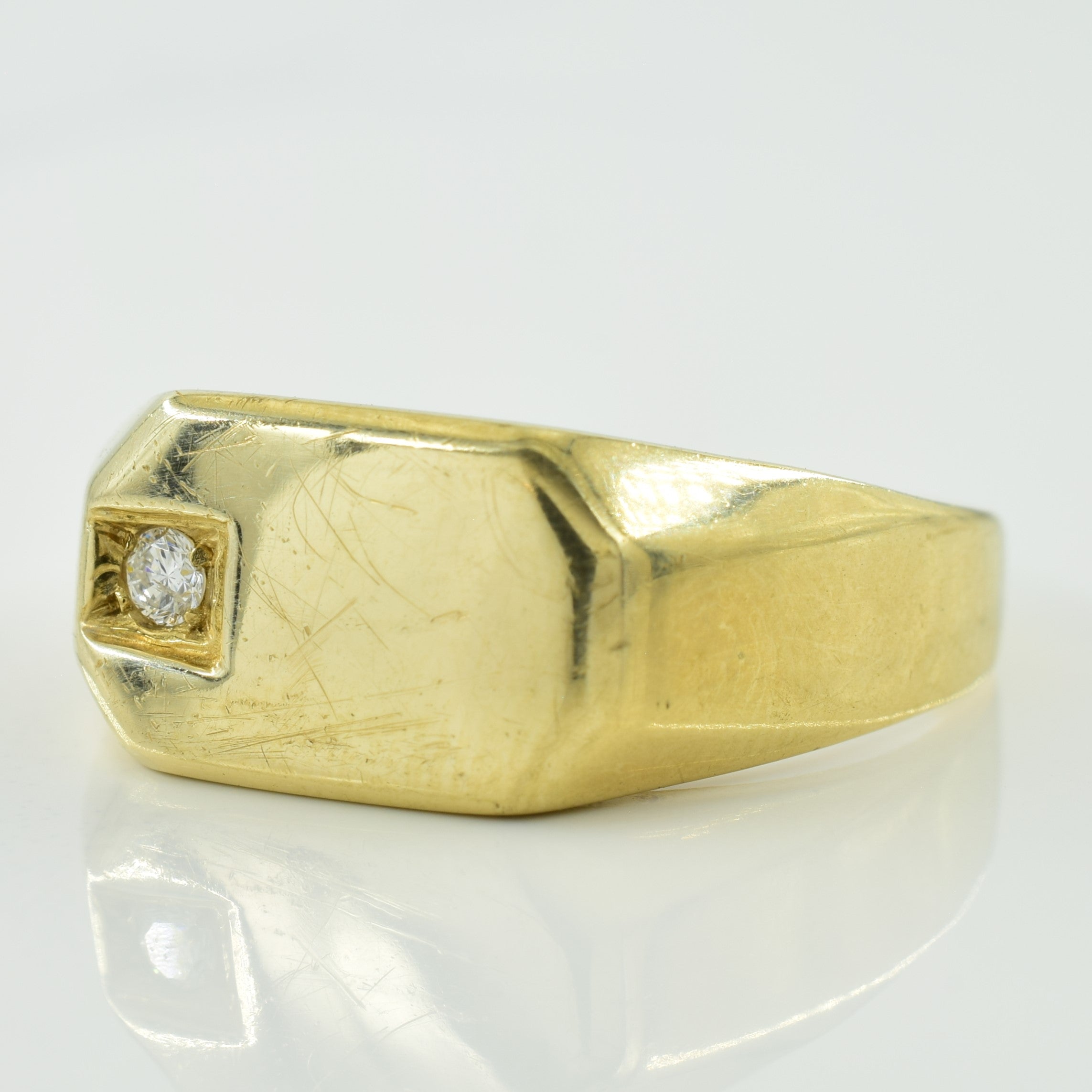 Single Stone Diamond Ring | 0.05ct | SZ 11.5 |