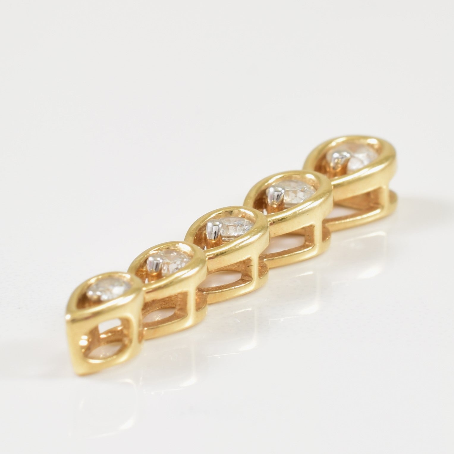 Diamond Drop Pendant | 0.37ctw |