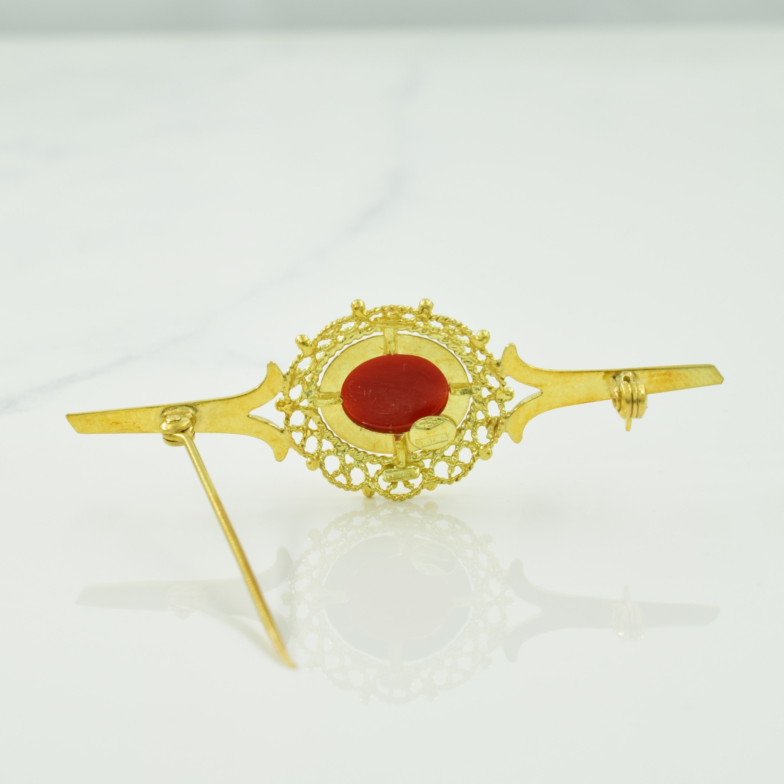Coral Brooch | 1.50ct |