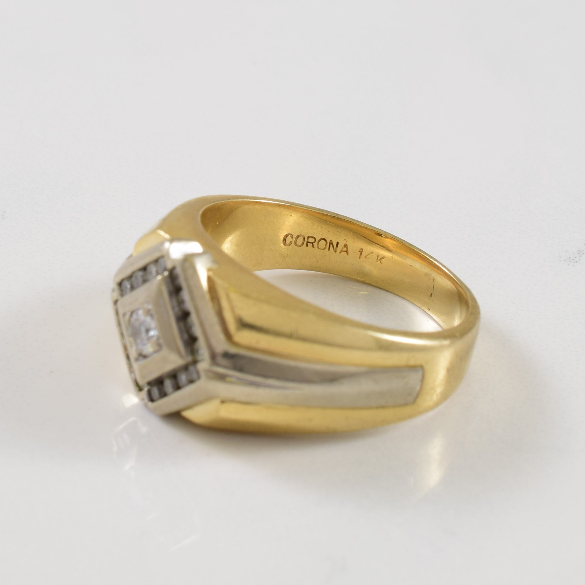 Diamond Halo Ring | 0.25ctw | SZ 8.5 |