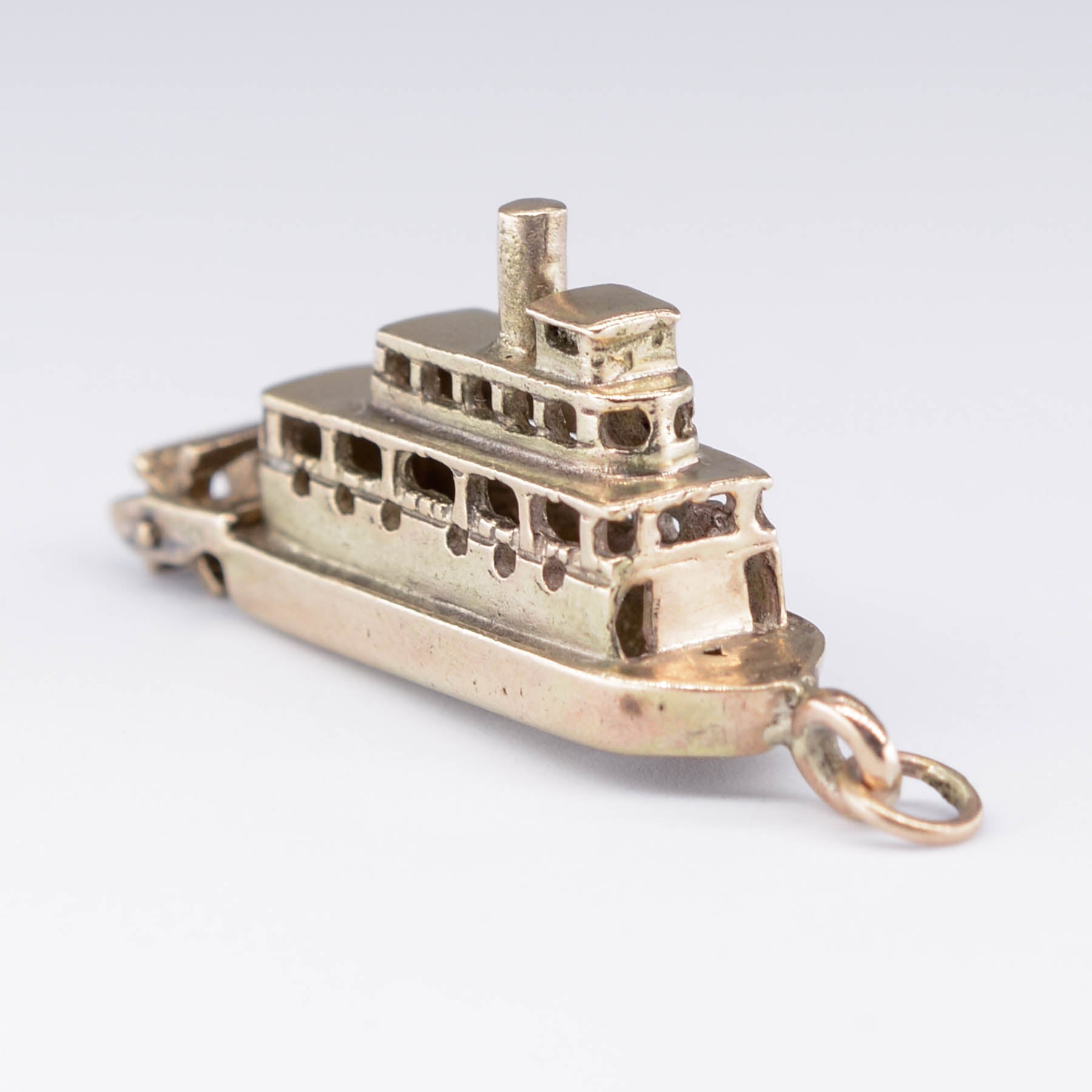 10k Paddlewheel Boat Charm - 100 Ways