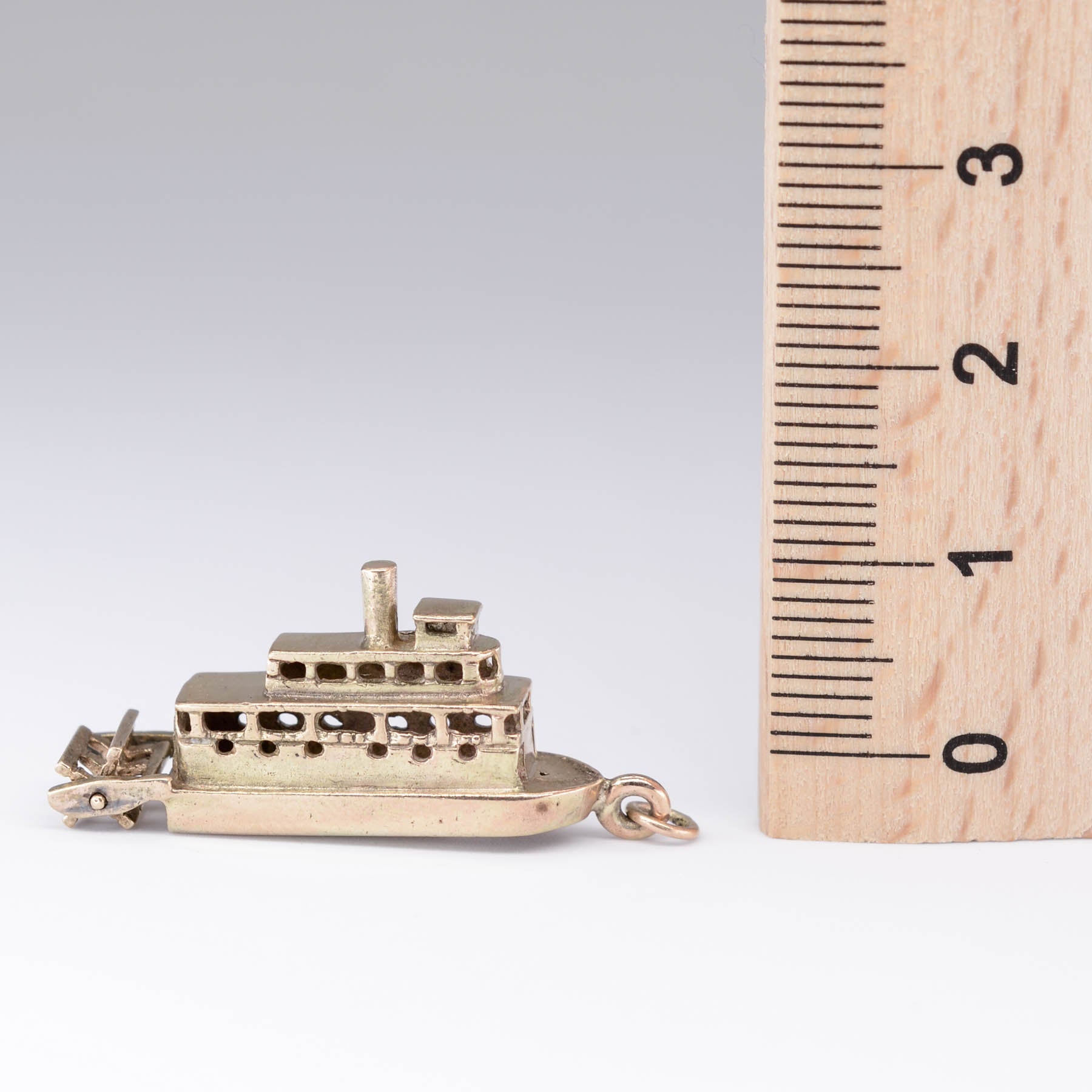 10k Paddlewheel Boat Charm - 100 Ways