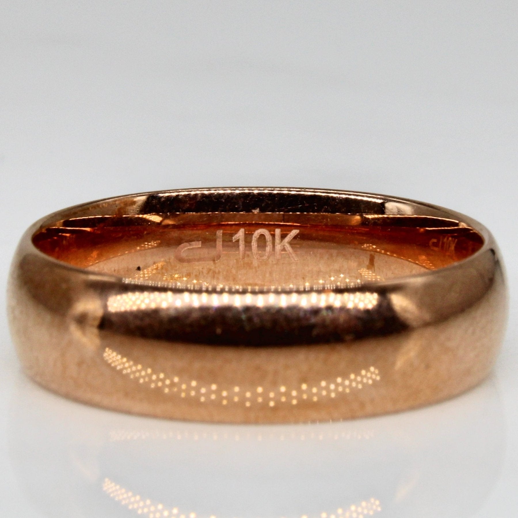 10k Rose Gold Band | SZ 10 | - 100 Ways