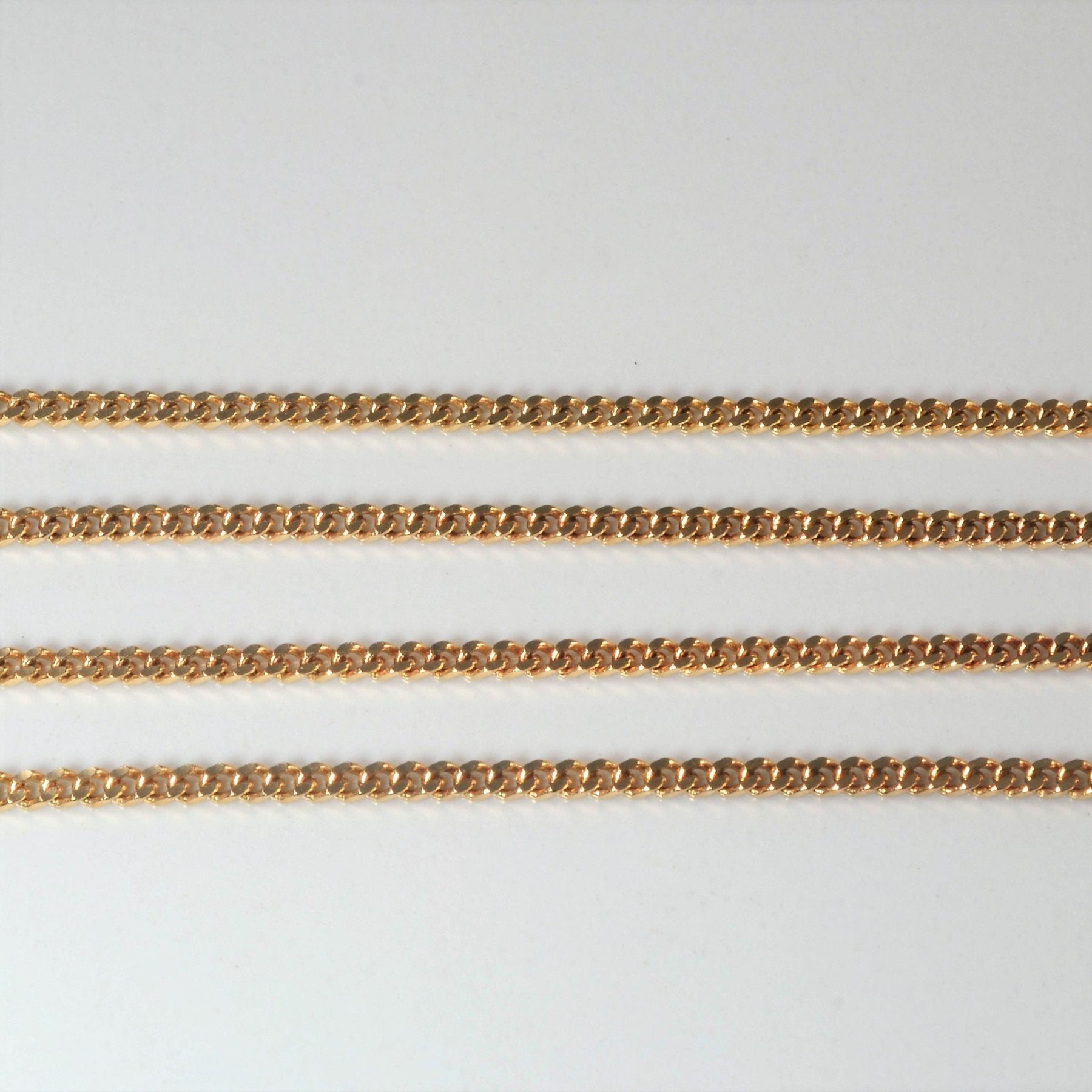 10k Rose Gold Cable Chain | 20" | - 100 Ways