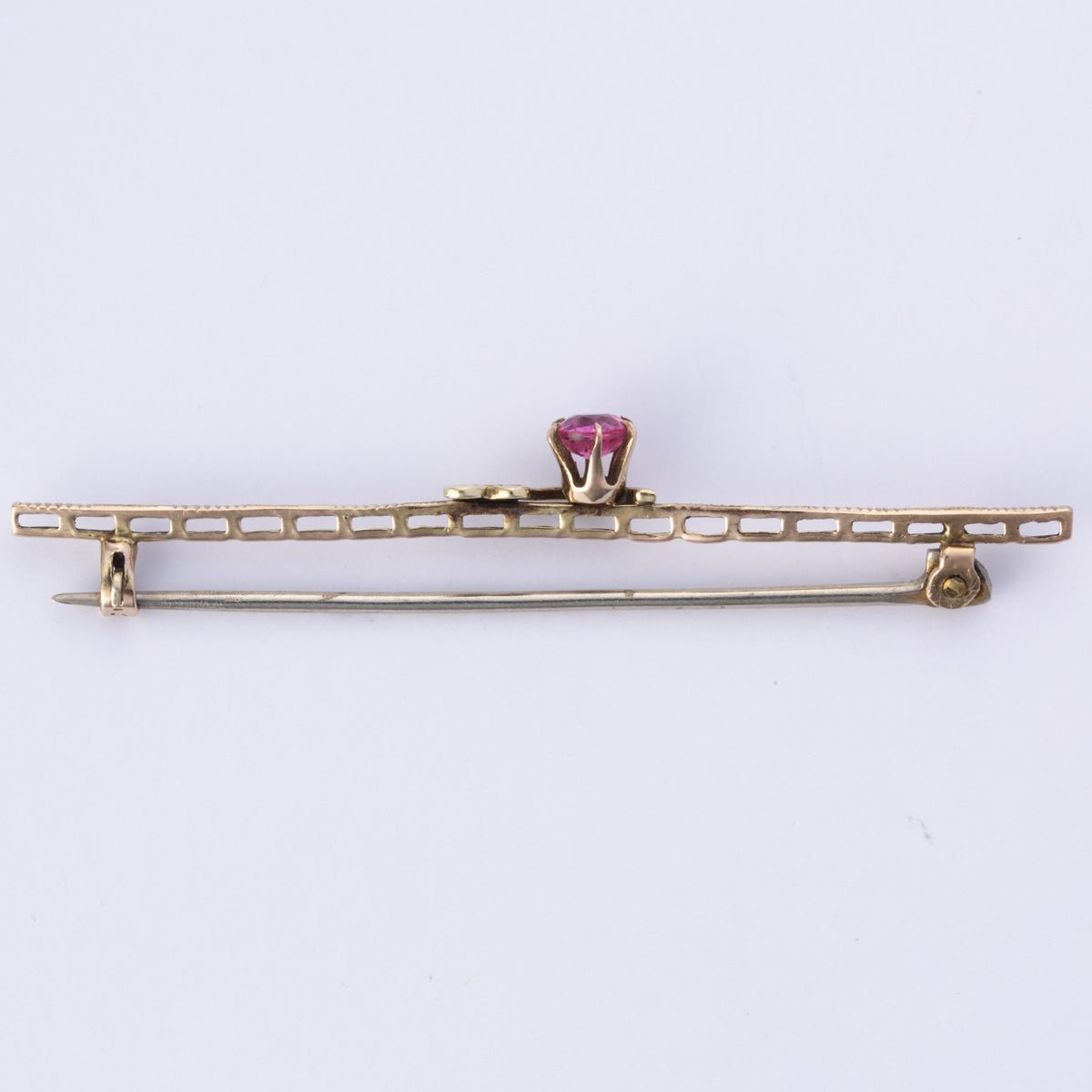 10k Round Paste Glass Brooch | 0.25ct - 100 Ways