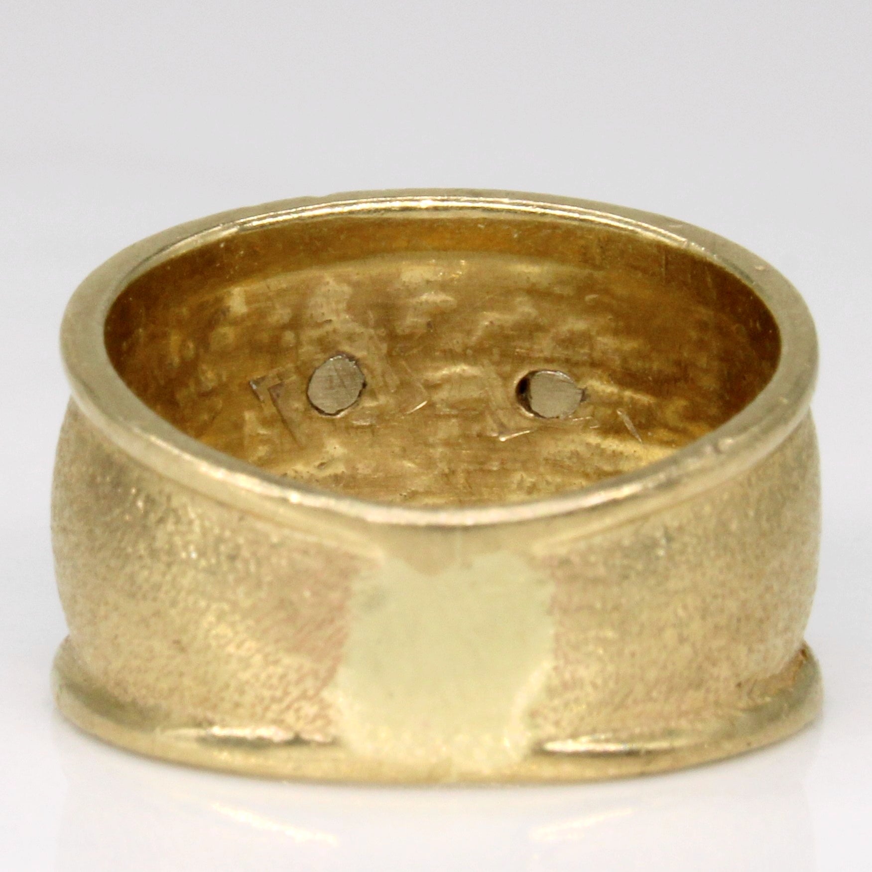 10k Two Tone Gold Dolphin Ring | SZ 4.25 | - 100 Ways