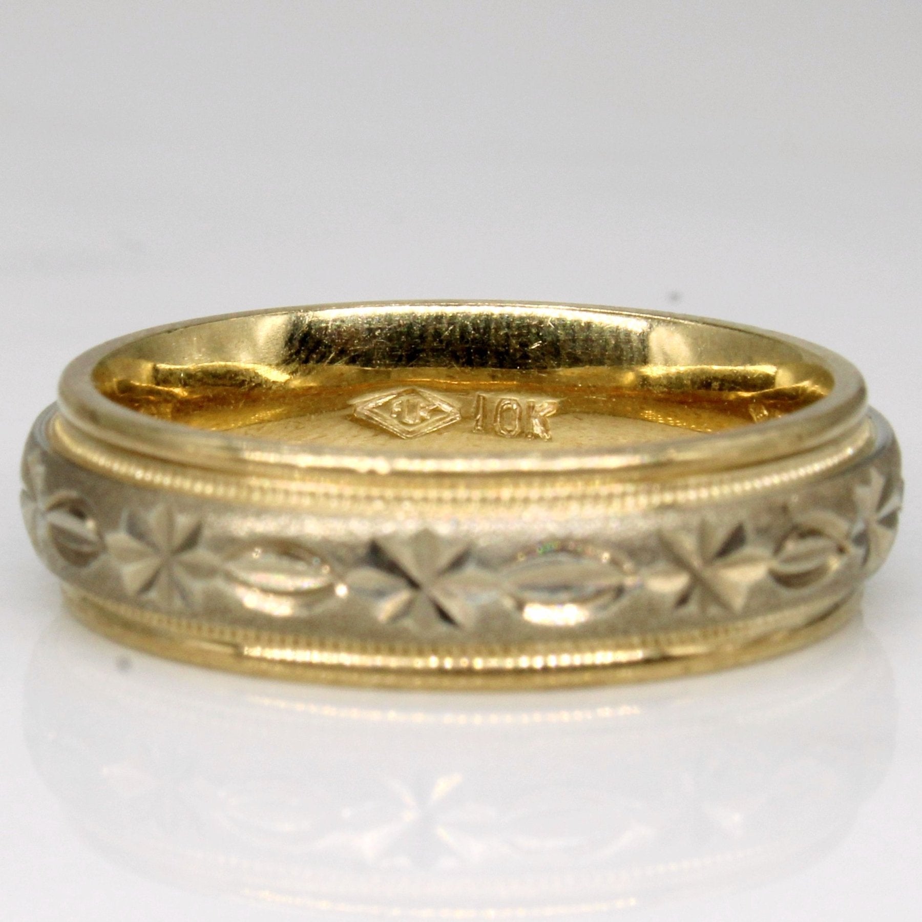 10k Two Tone Gold Ring | SZ 9.25 | - 100 Ways