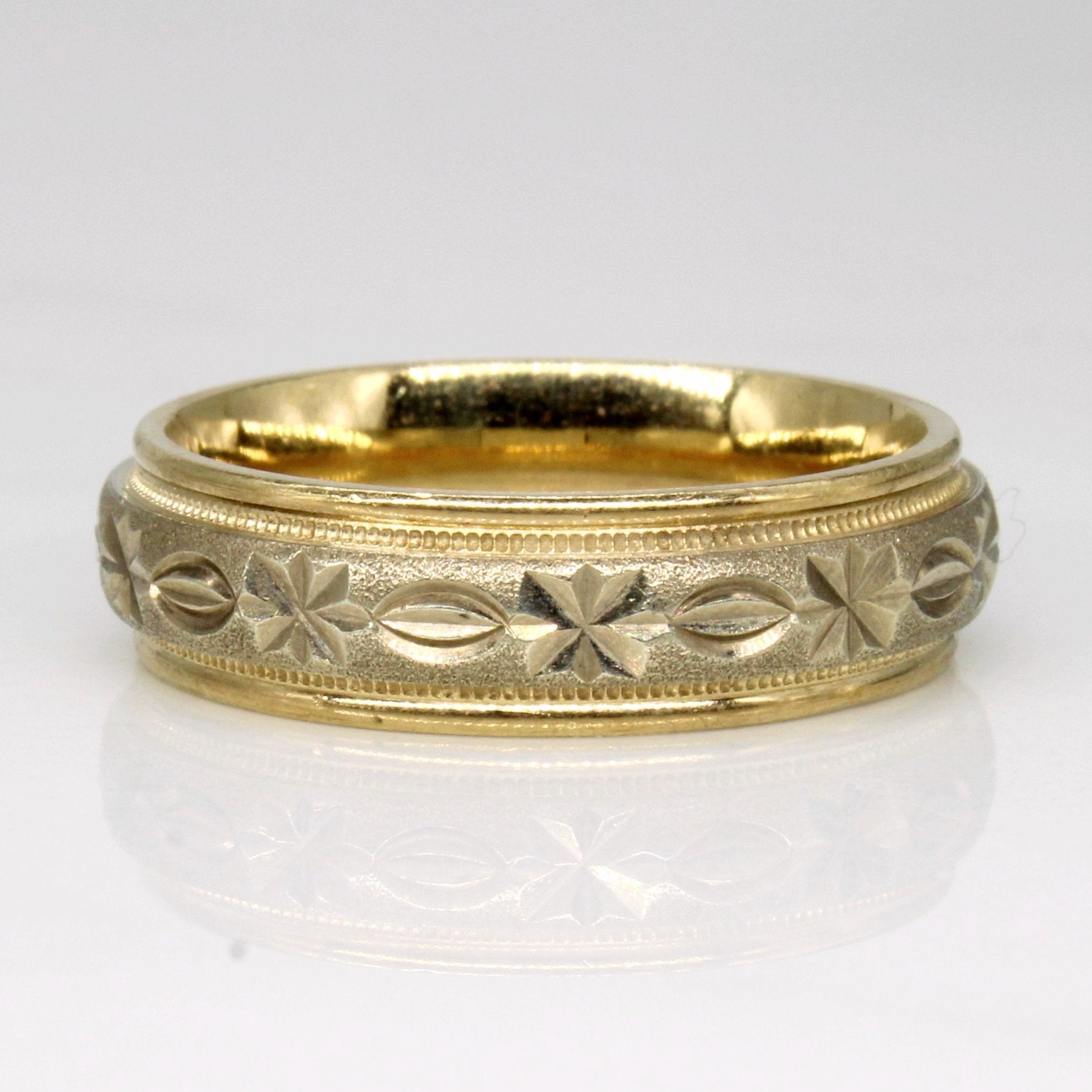 10k Two Tone Gold Ring | SZ 9.25 | - 100 Ways