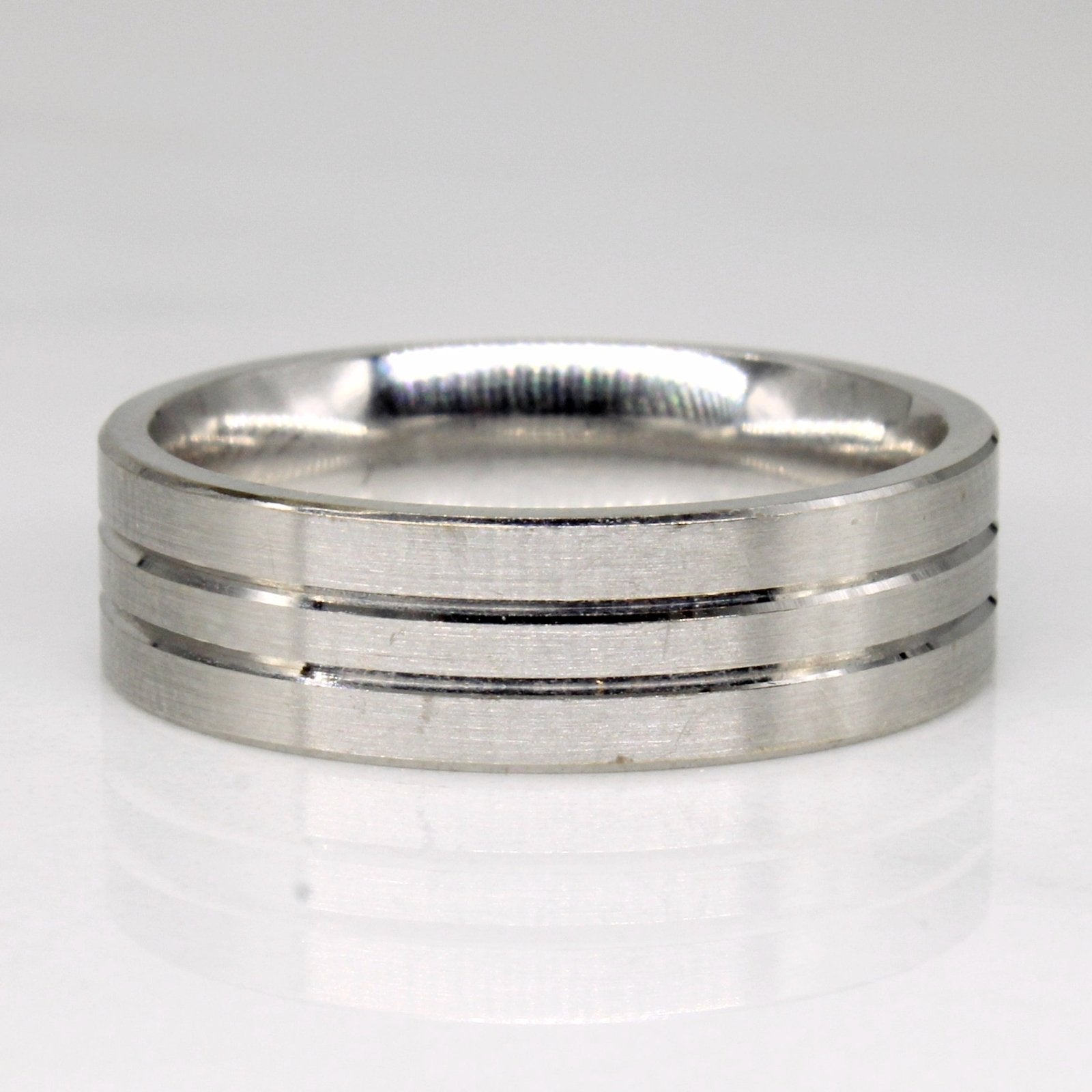 10k White Gold Ring | SZ 7.75 | - 100 Ways