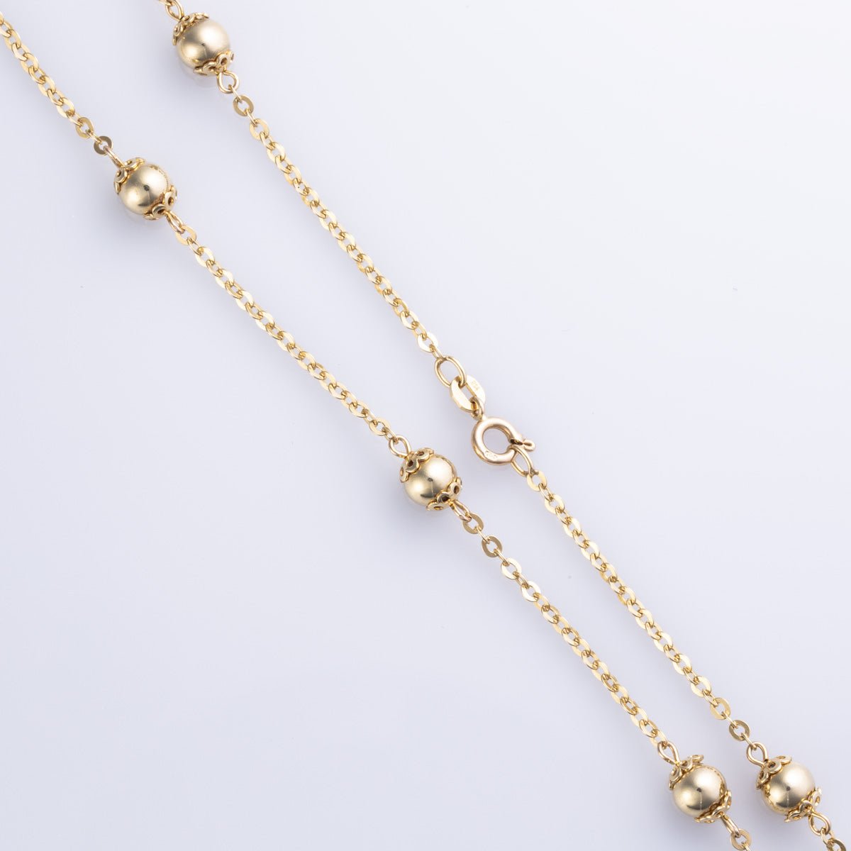 10k Yellow Gold Ball Chain | 20" | - 100 Ways