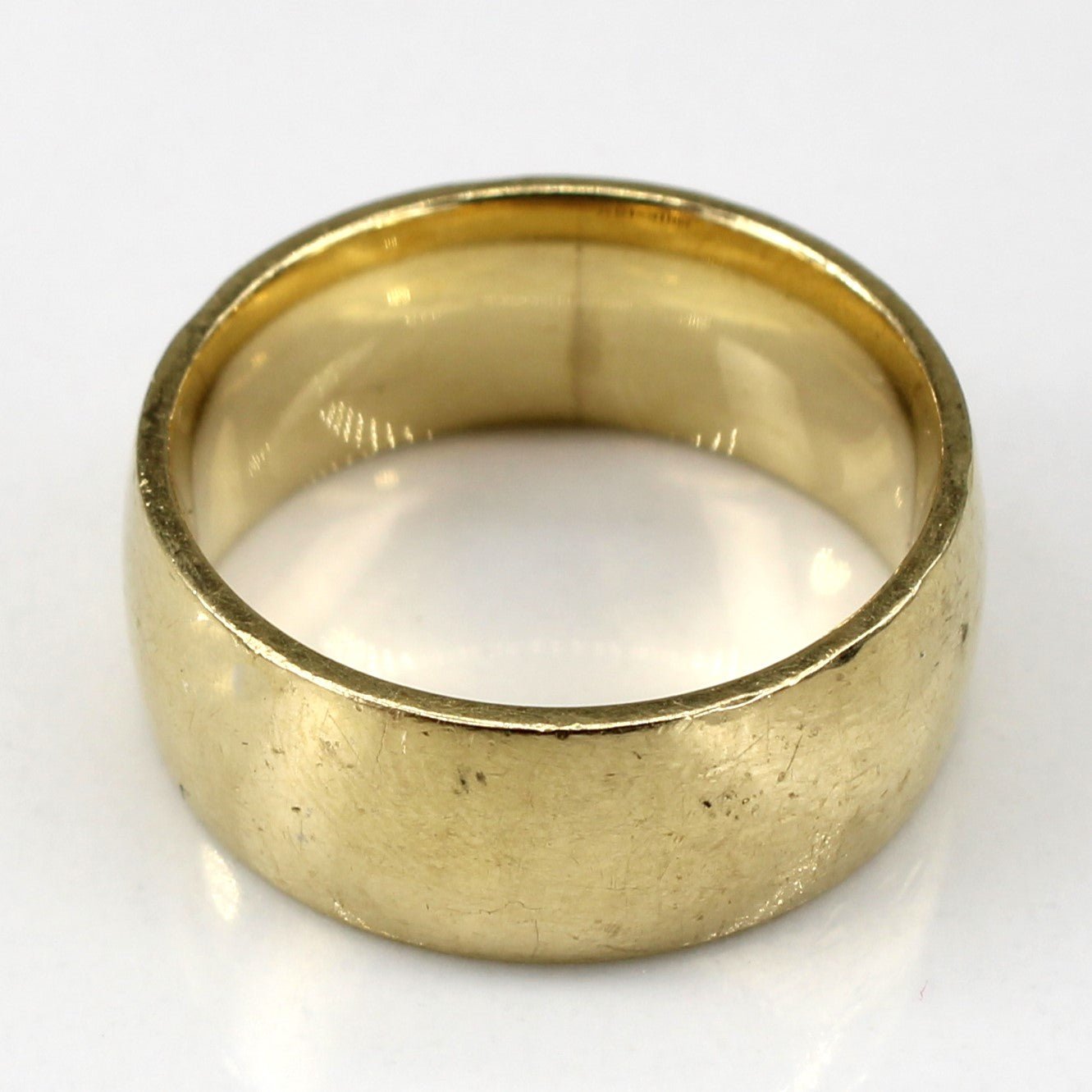 10k Yellow Gold Band | SZ 7.75 | - 100 Ways
