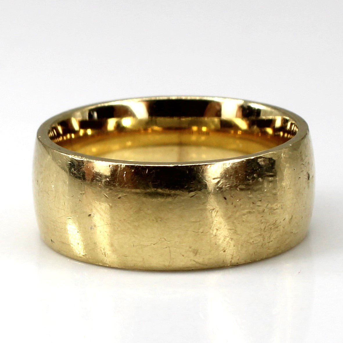 10k Yellow Gold Band | SZ 7.75 | - 100 Ways