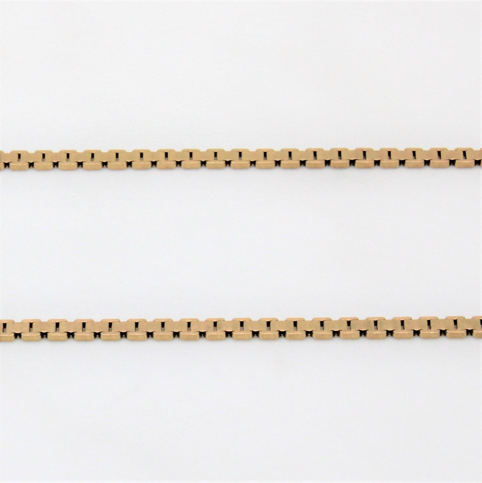 10k Yellow Gold Box Chain | 20" | - 100 Ways
