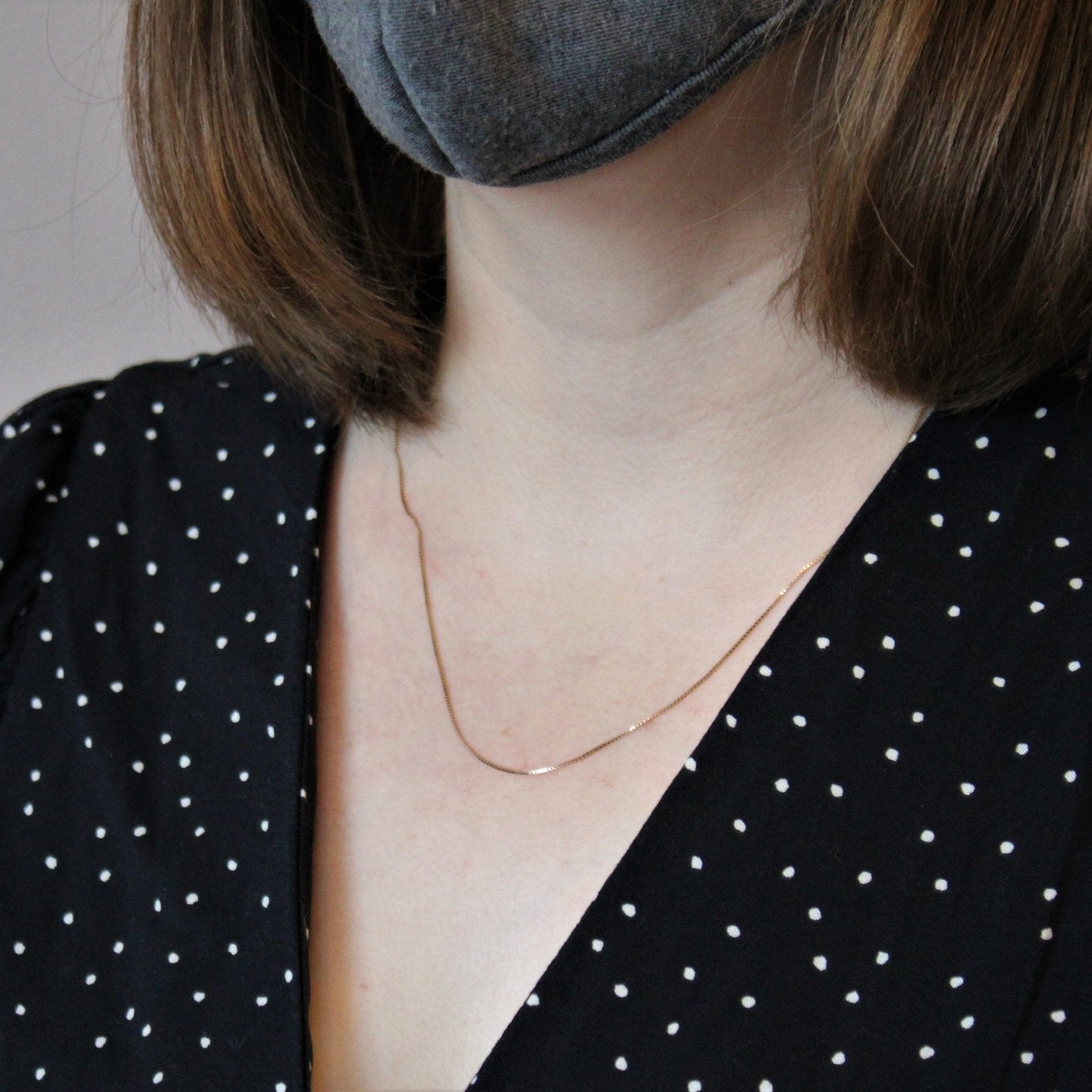 10k Yellow Gold Box Chain | 23" | - 100 Ways