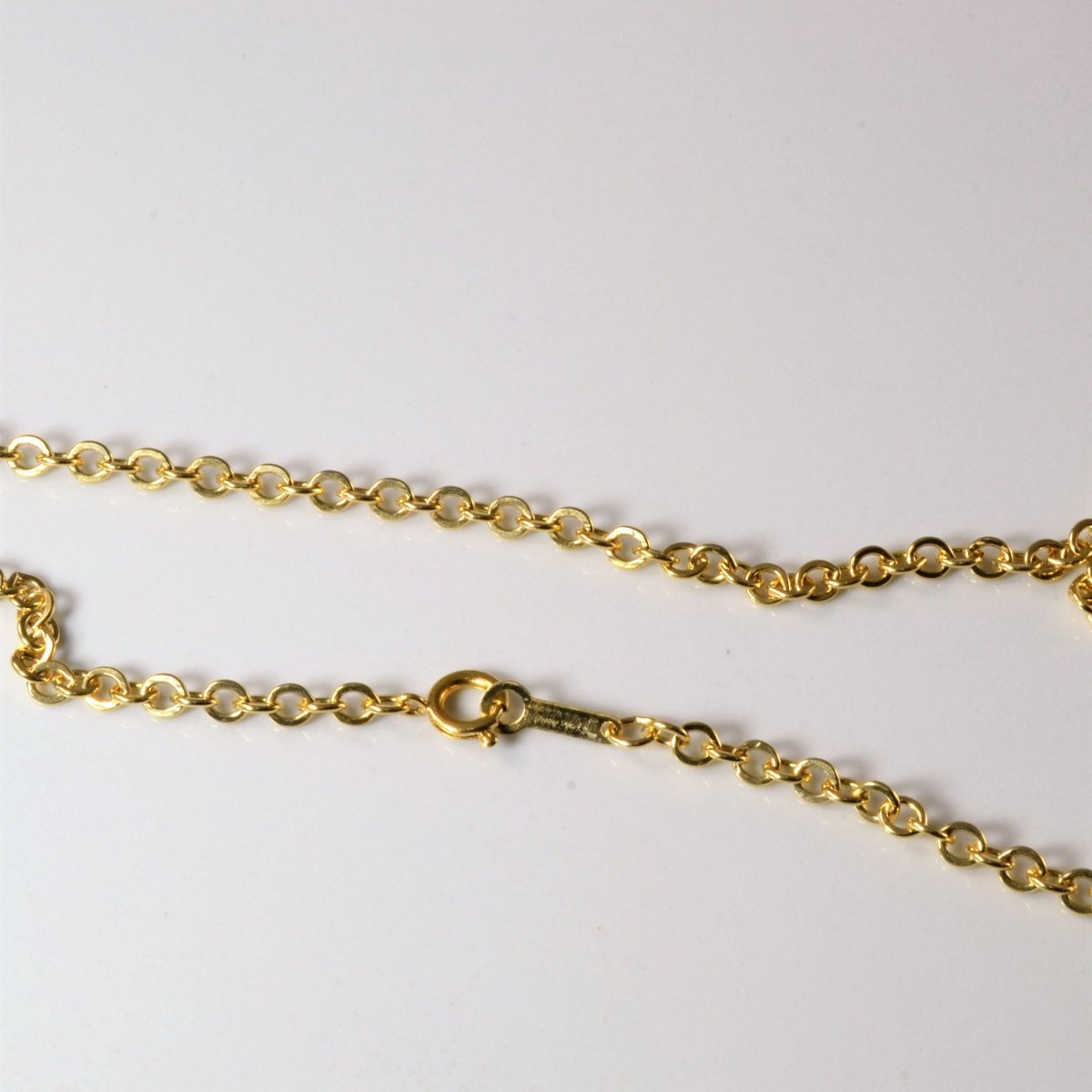 10k Yellow Gold Cable Chain | 18" | - 100 Ways