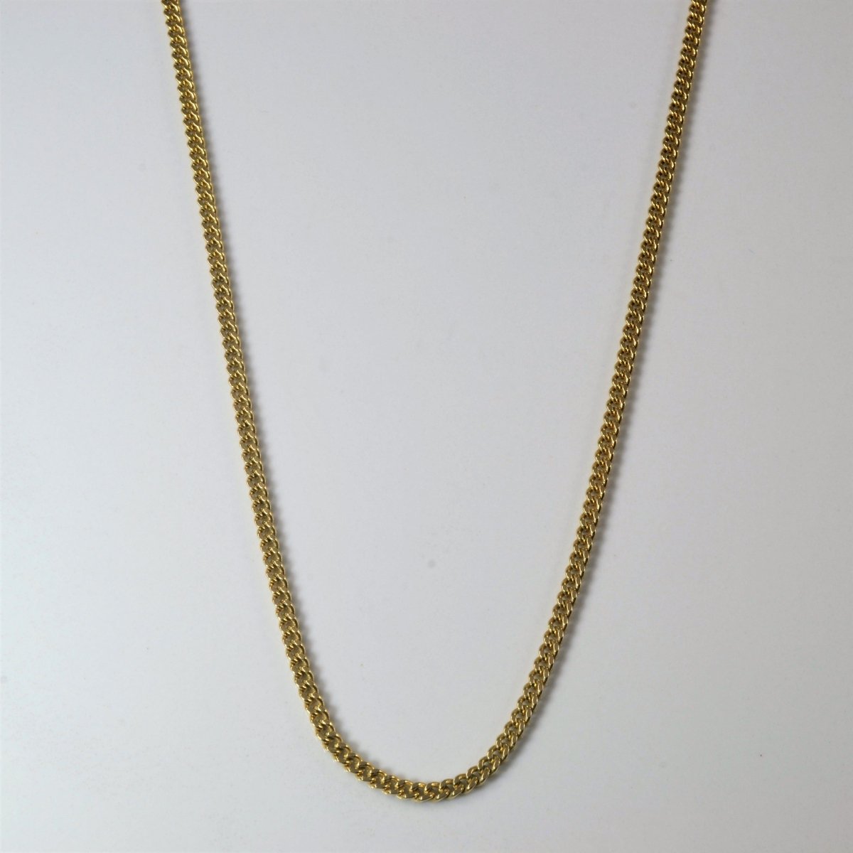 10k Yellow Gold Cable Chain | 22" | - 100 Ways