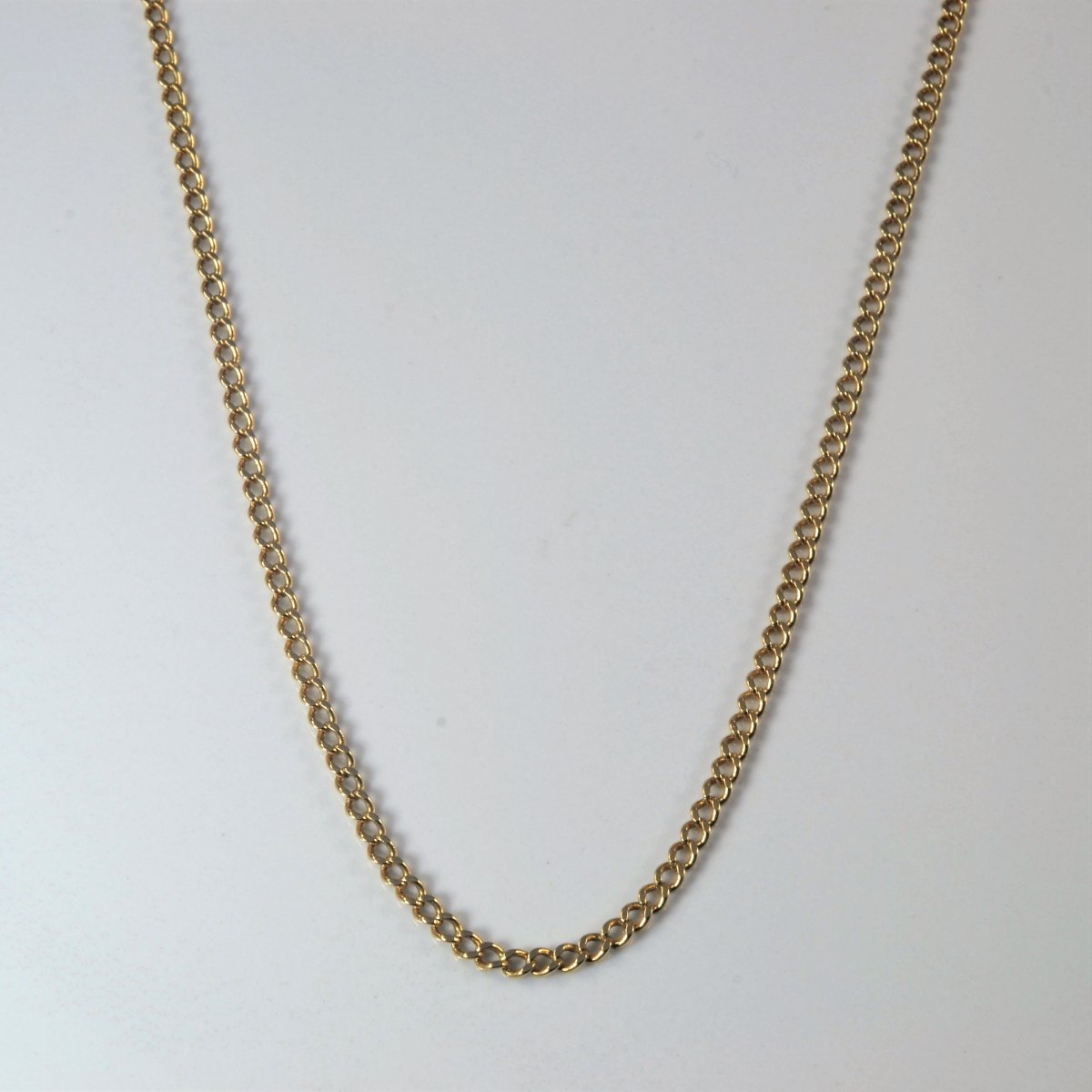10k Yellow Gold Cable Chain | 24" | - 100 Ways
