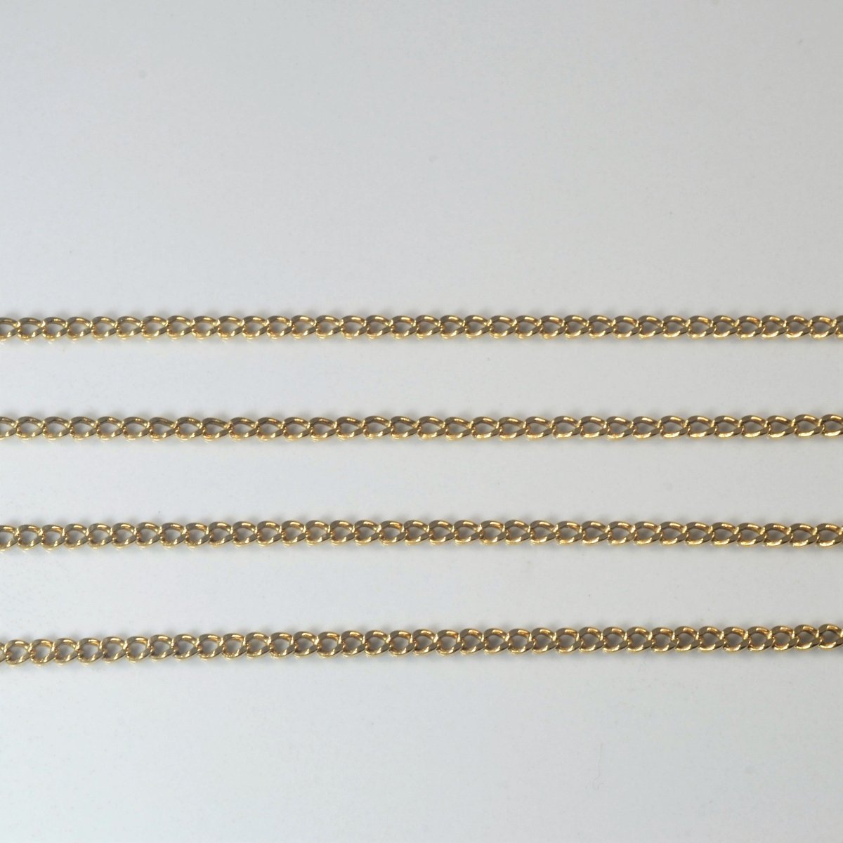 10k Yellow Gold Cable Chain | 24" | - 100 Ways