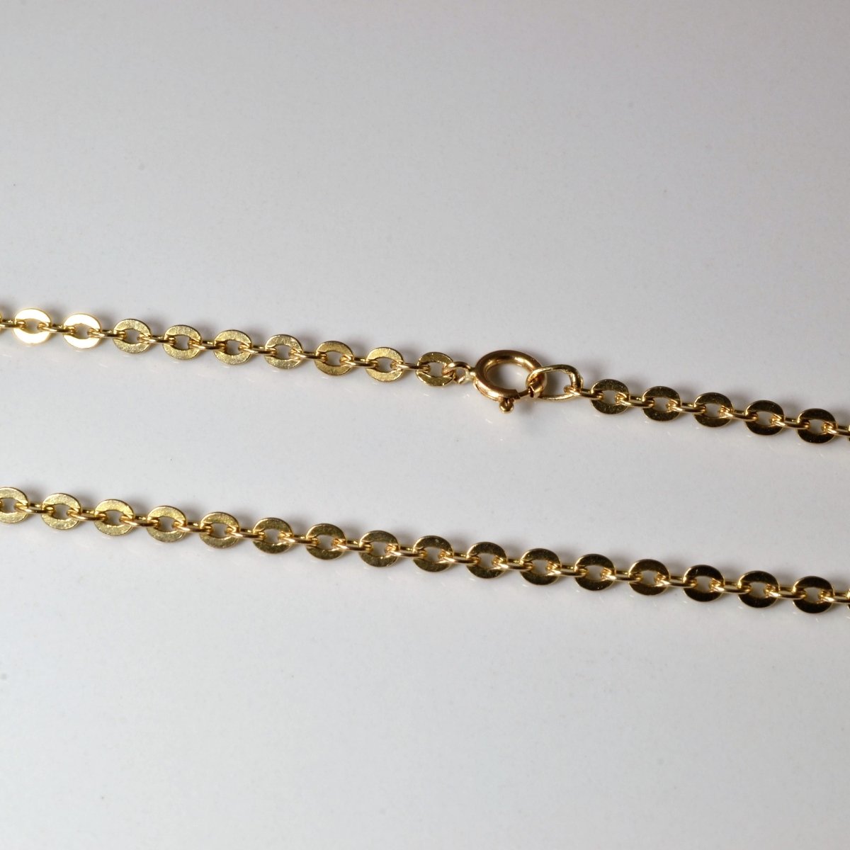 10k Yellow Gold Cable Chain | 28" | - 100 Ways