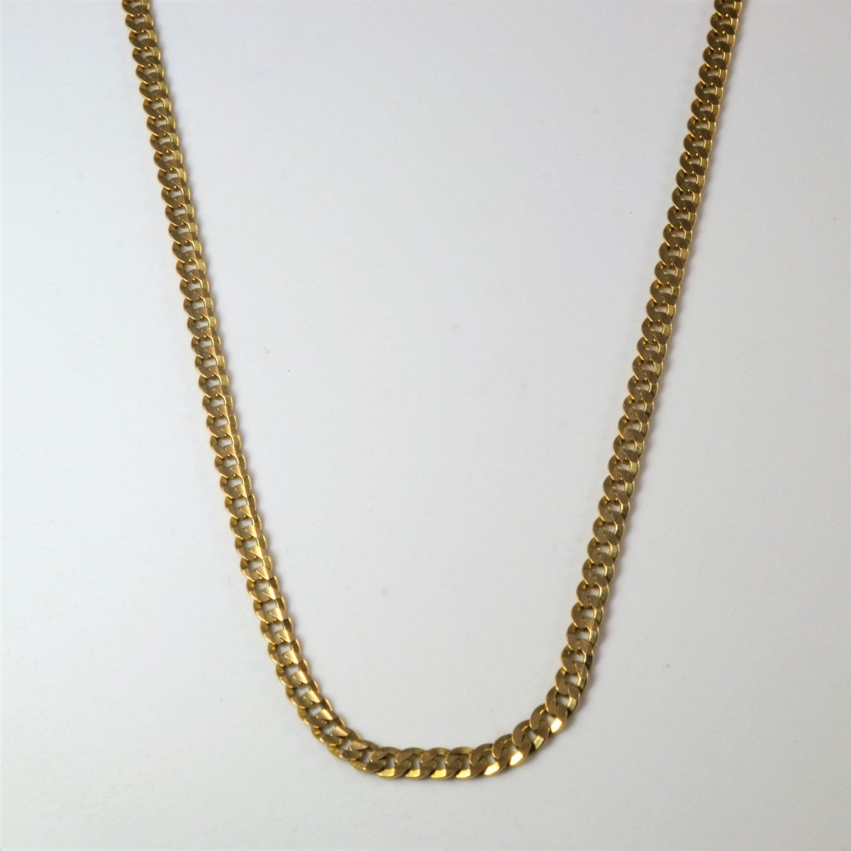 10k Yellow Gold Cable Link Chain | 18.5" | - 100 Ways