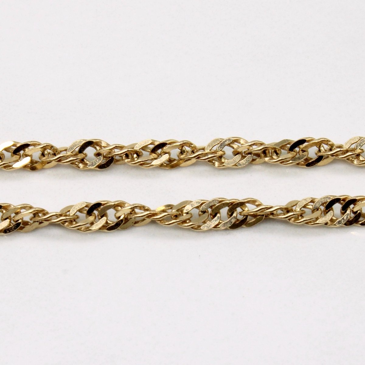 10k Yellow Gold Chain | 16" | - 100 Ways