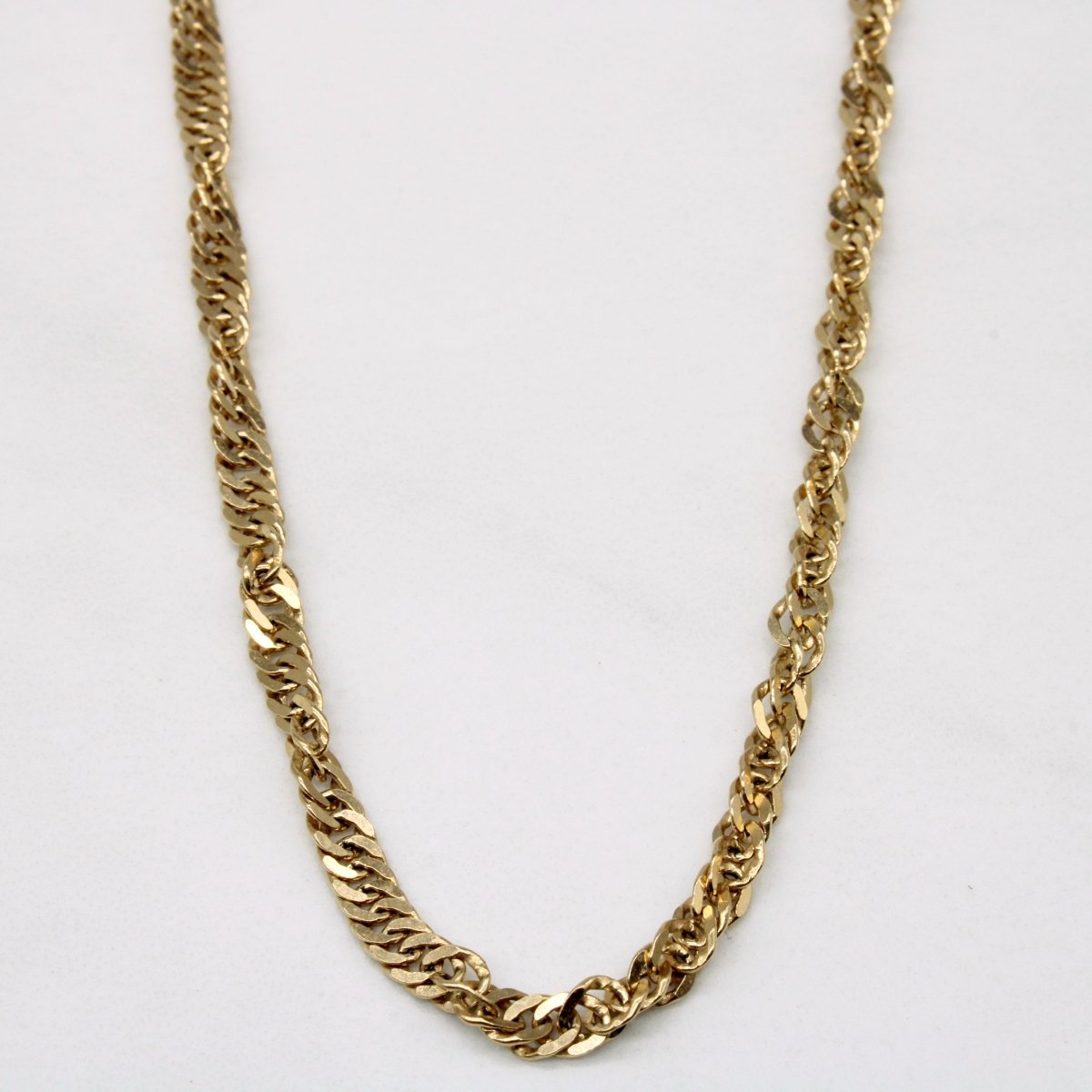 10k Yellow Gold Chain | 16" | - 100 Ways