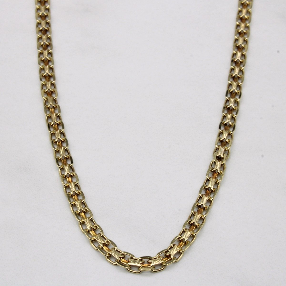 10k Yellow Gold Chain | 18" | - 100 Ways