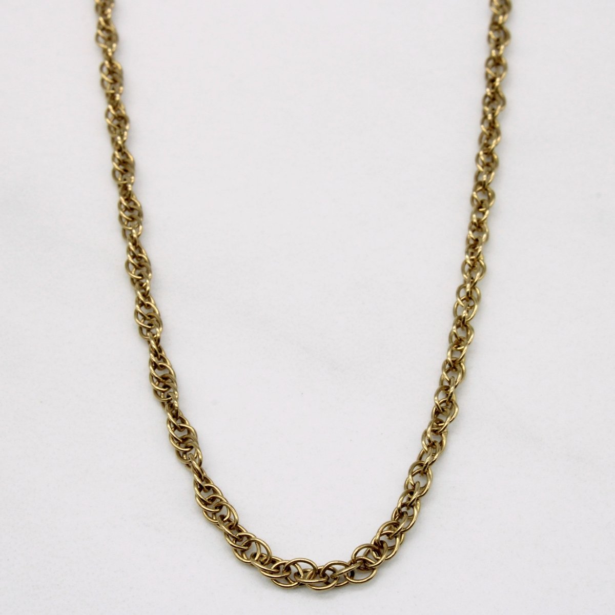 10k Yellow Gold Chain | 20" | - 100 Ways